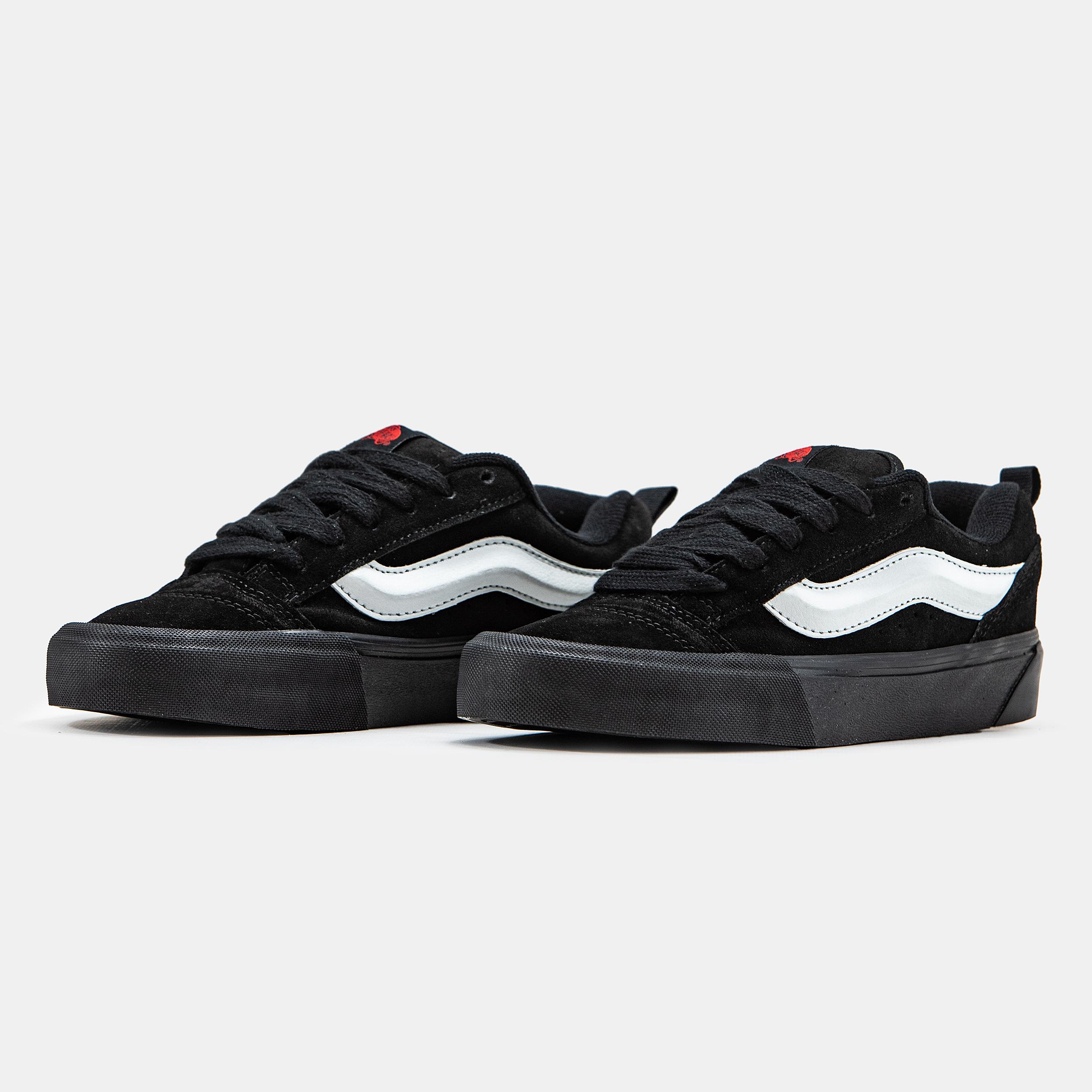 Vans Knu Skool Black White - изображение 5