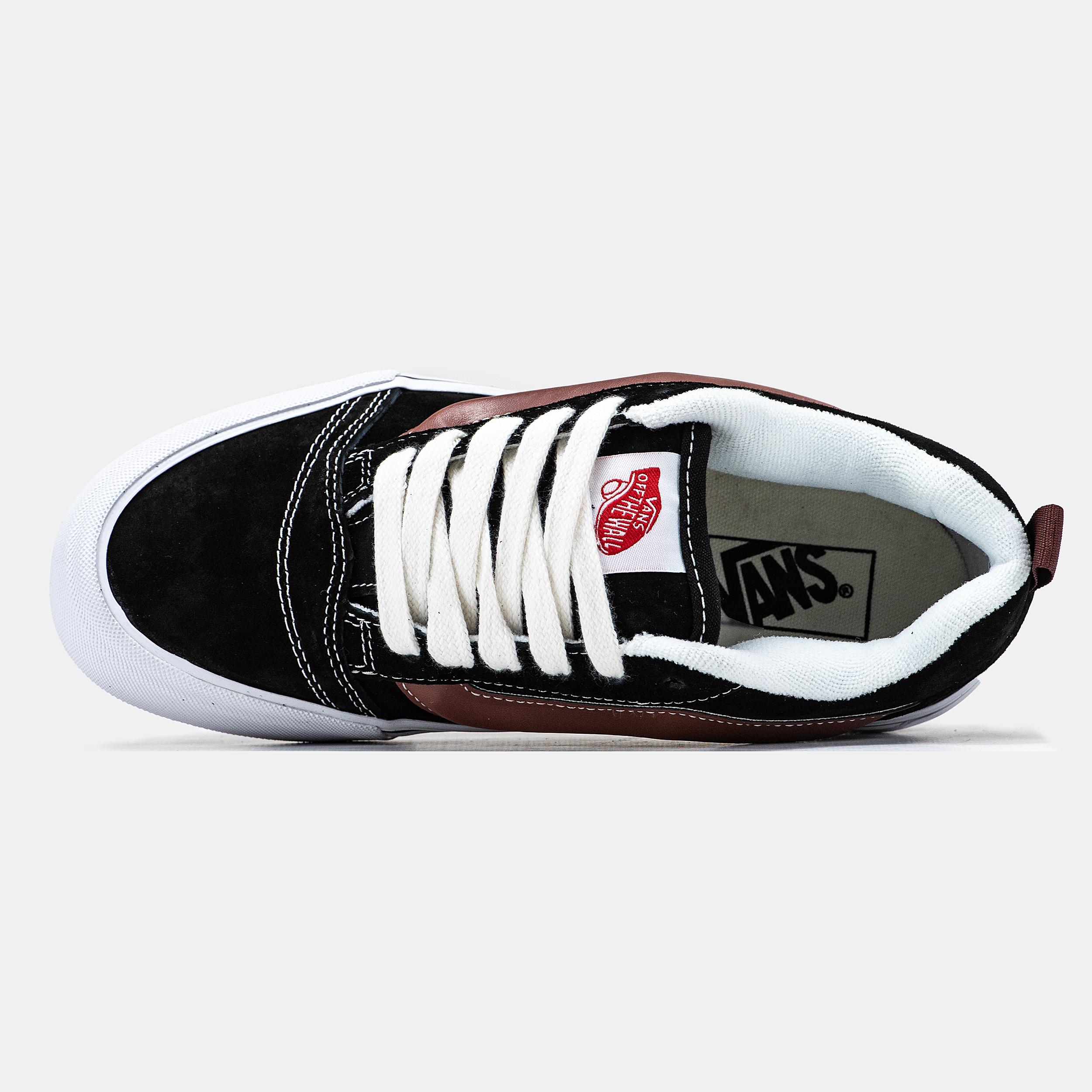 Vans Knu Skool Black Brown White - изображение 1