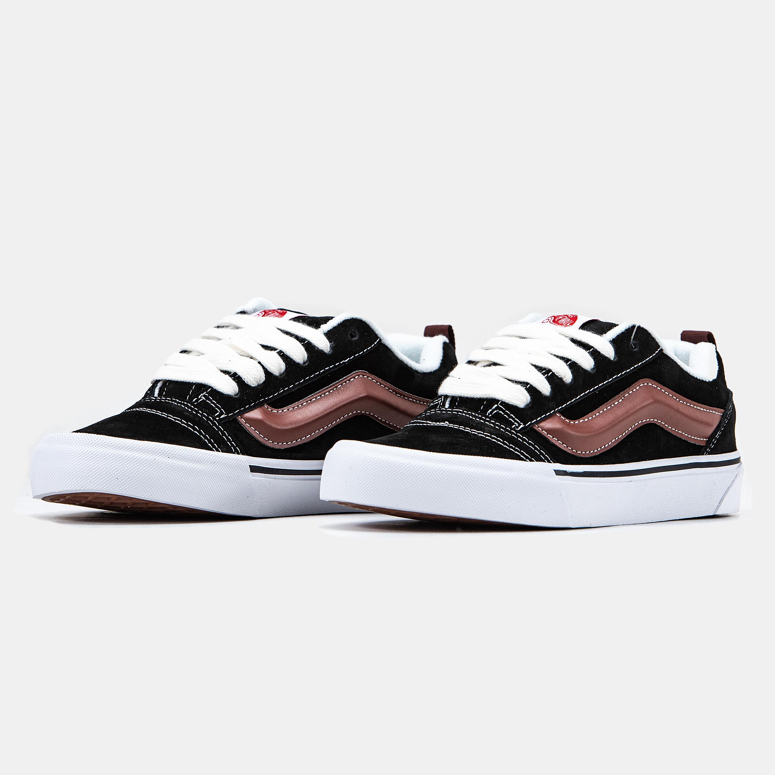 Vans Knu Skool Black Brown White - изображение 3