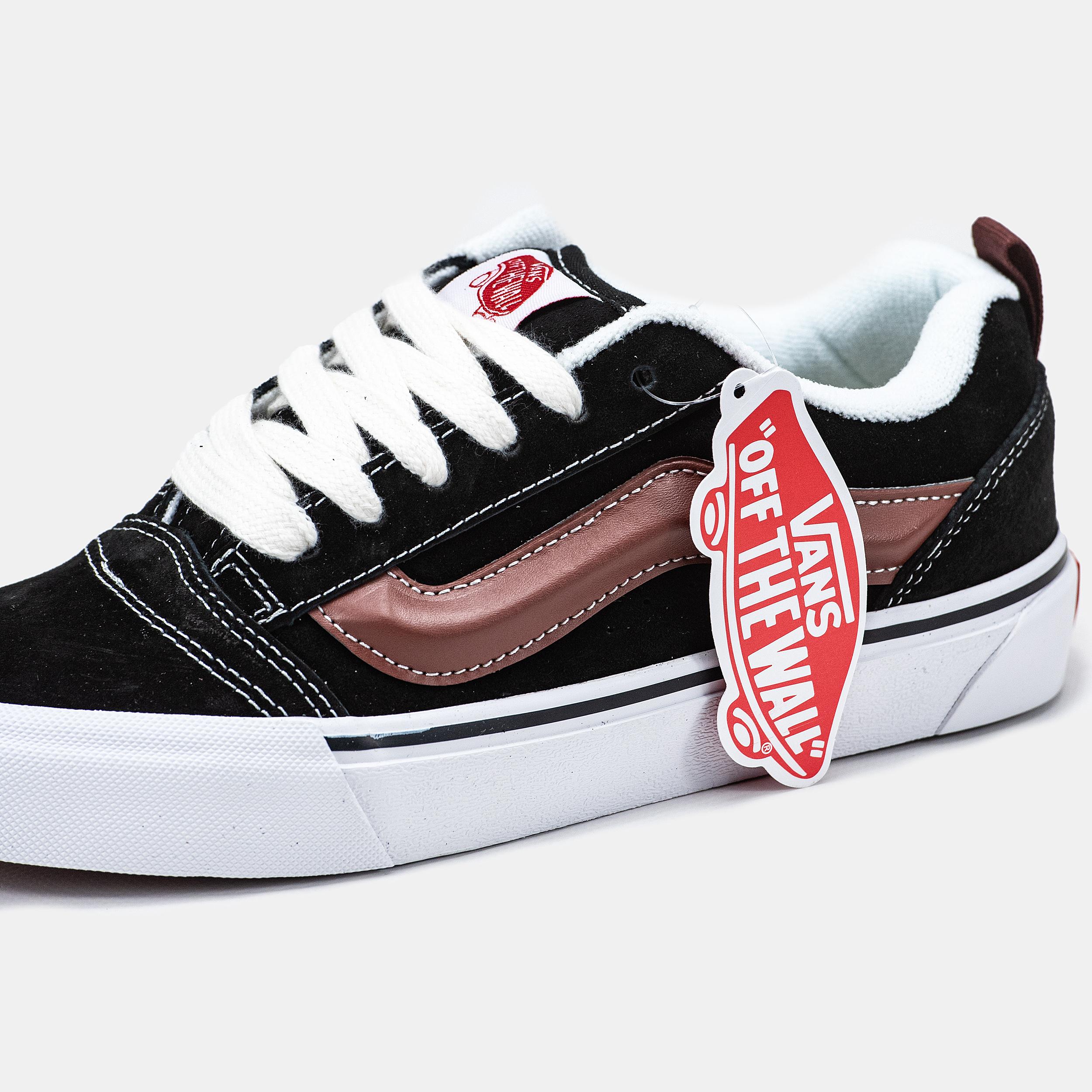 Vans Knu Skool Black Brown White - изображение 5