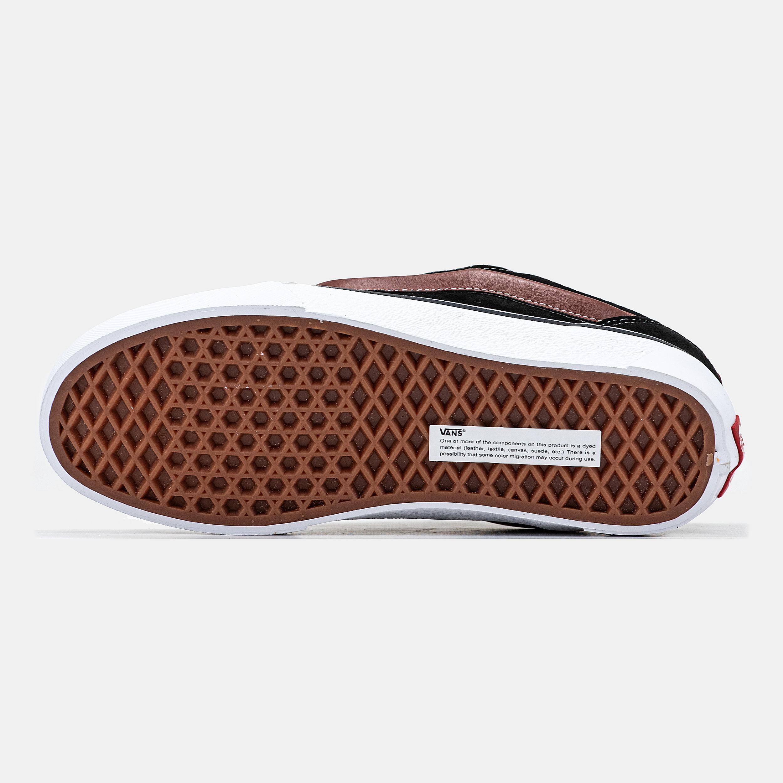 Vans Knu Skool Black Brown White - изображение 7