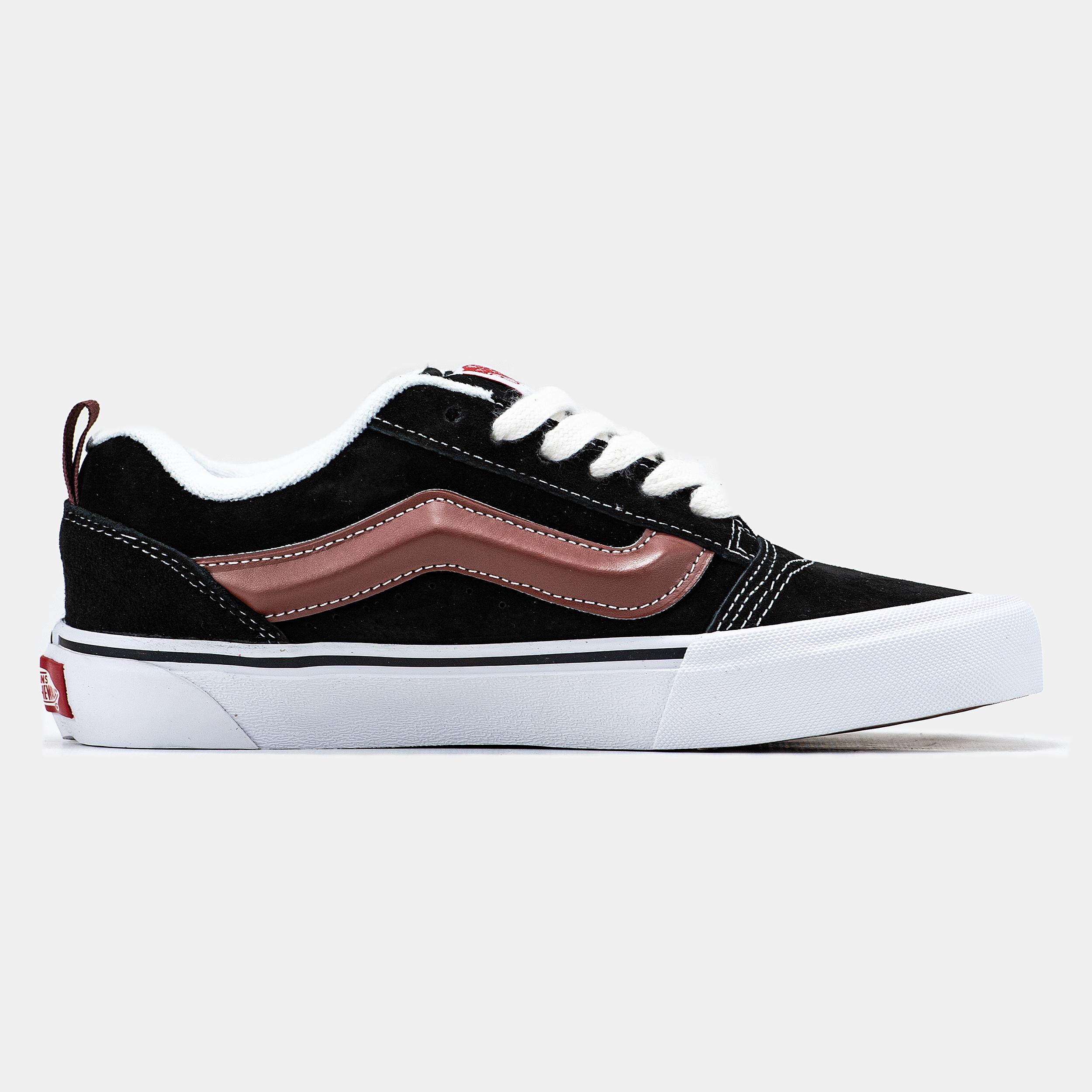 Vans Knu Skool Black Brown White - изображение 8
