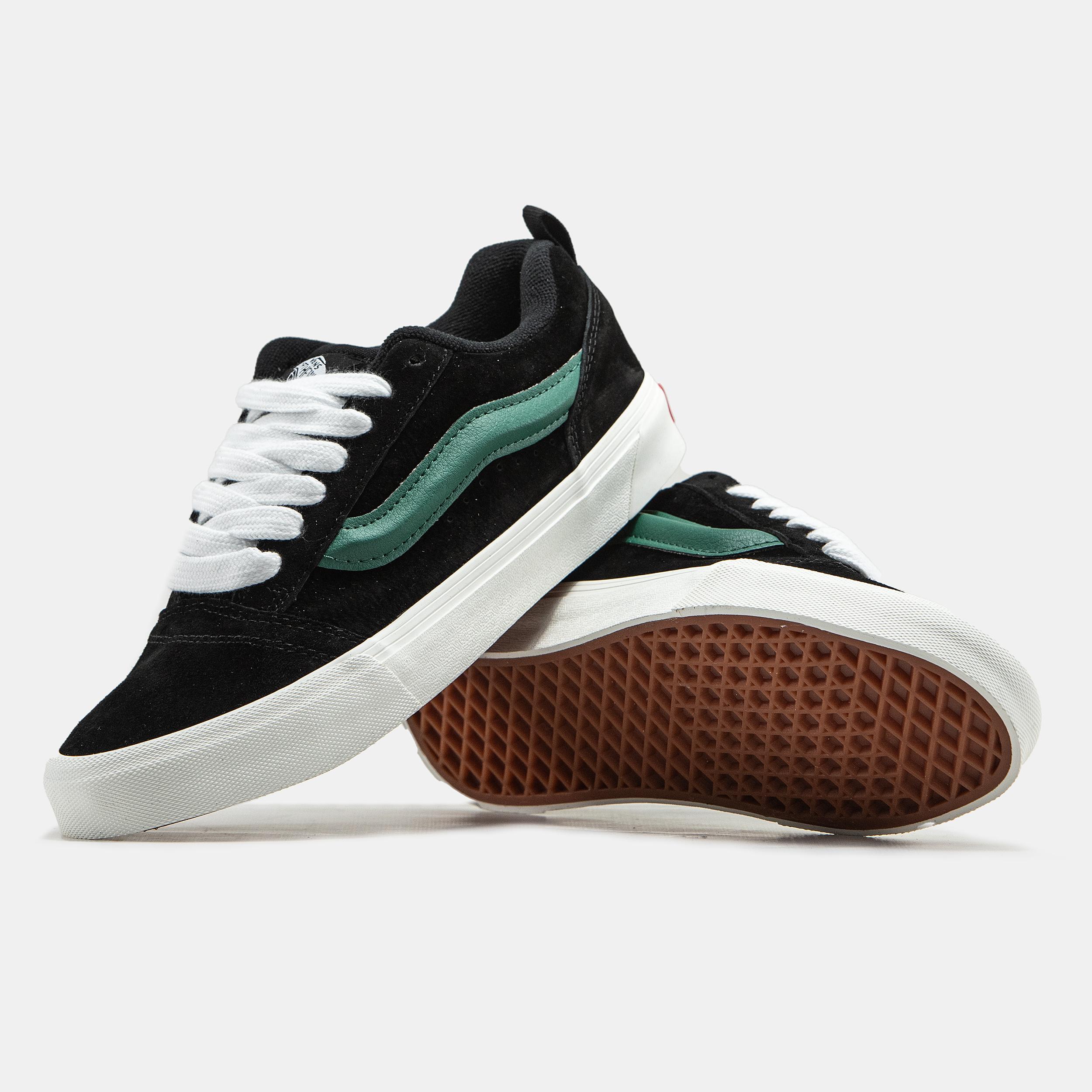 Vans Knu Skool Black Green White - изображение 2