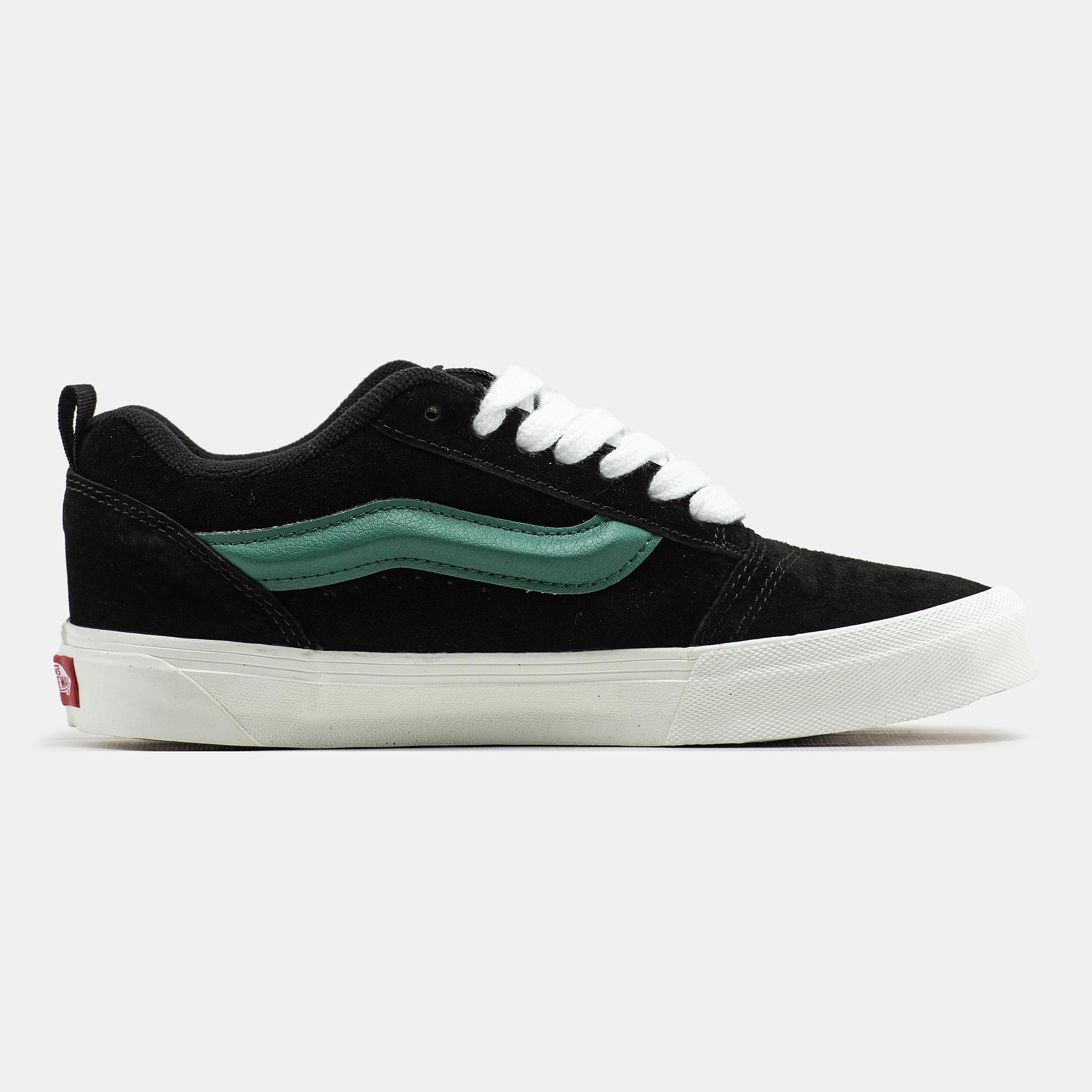 Vans Knu Skool Black Green White - изображение 4