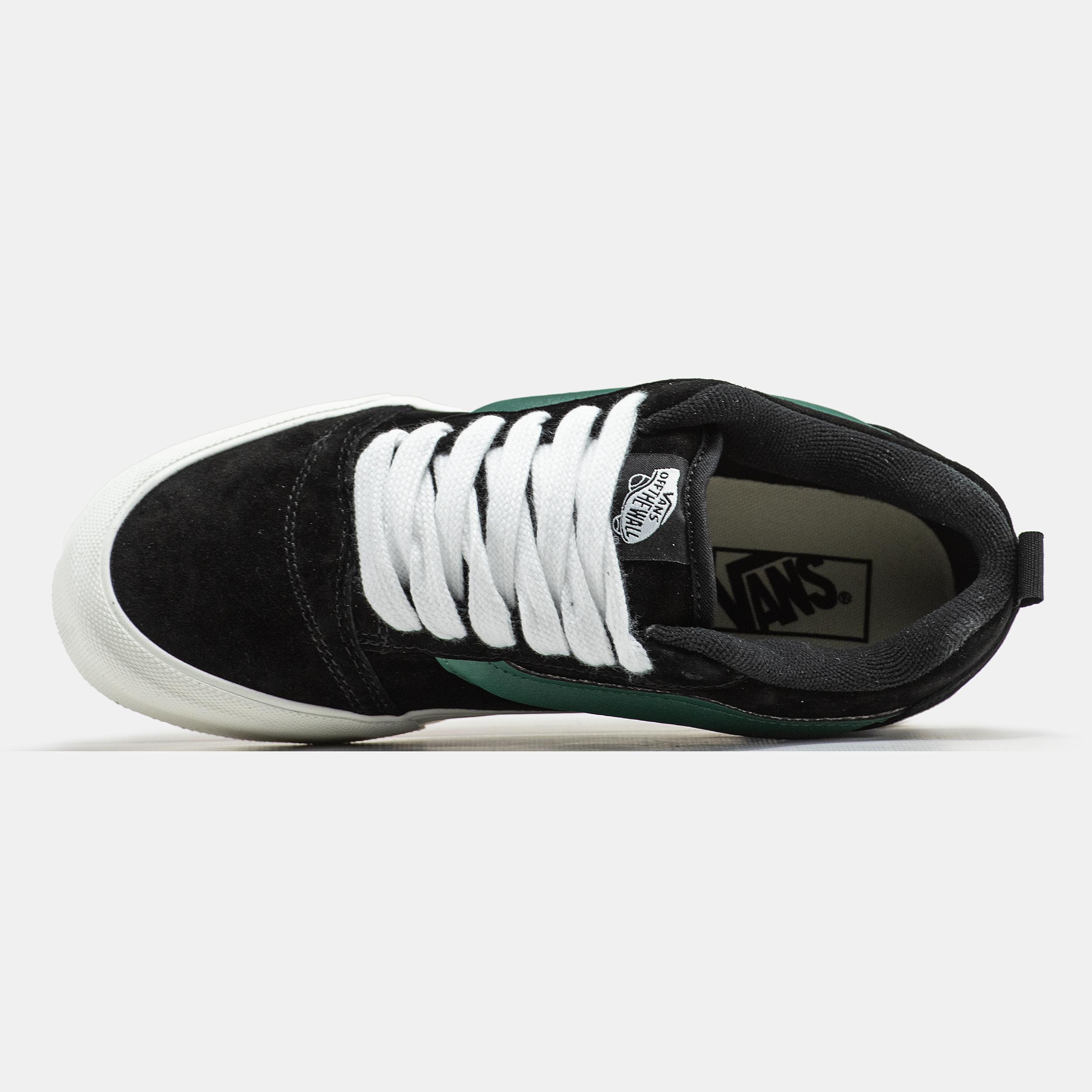 Vans Knu Skool Black Green White - изображение 5