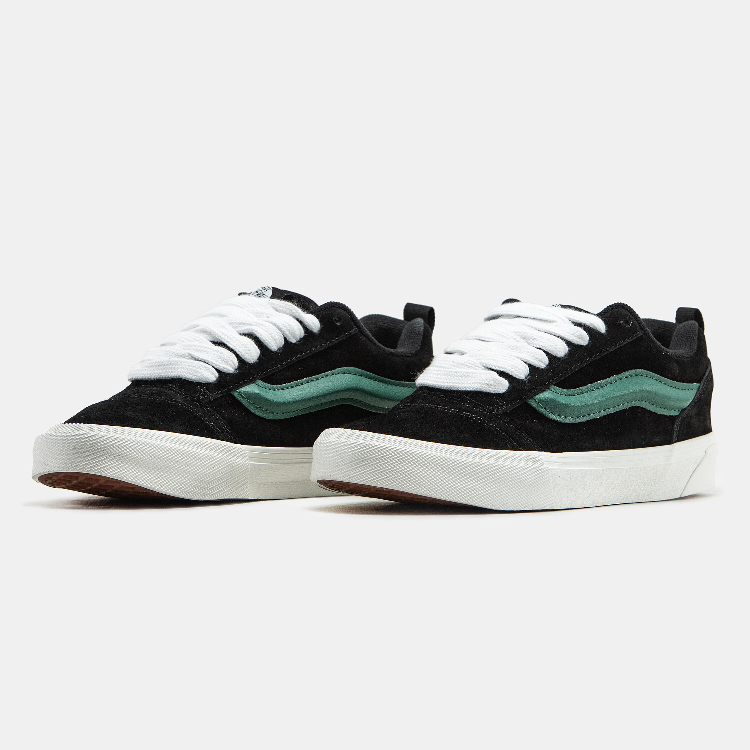 Vans Knu Skool Black Green White - изображение 7