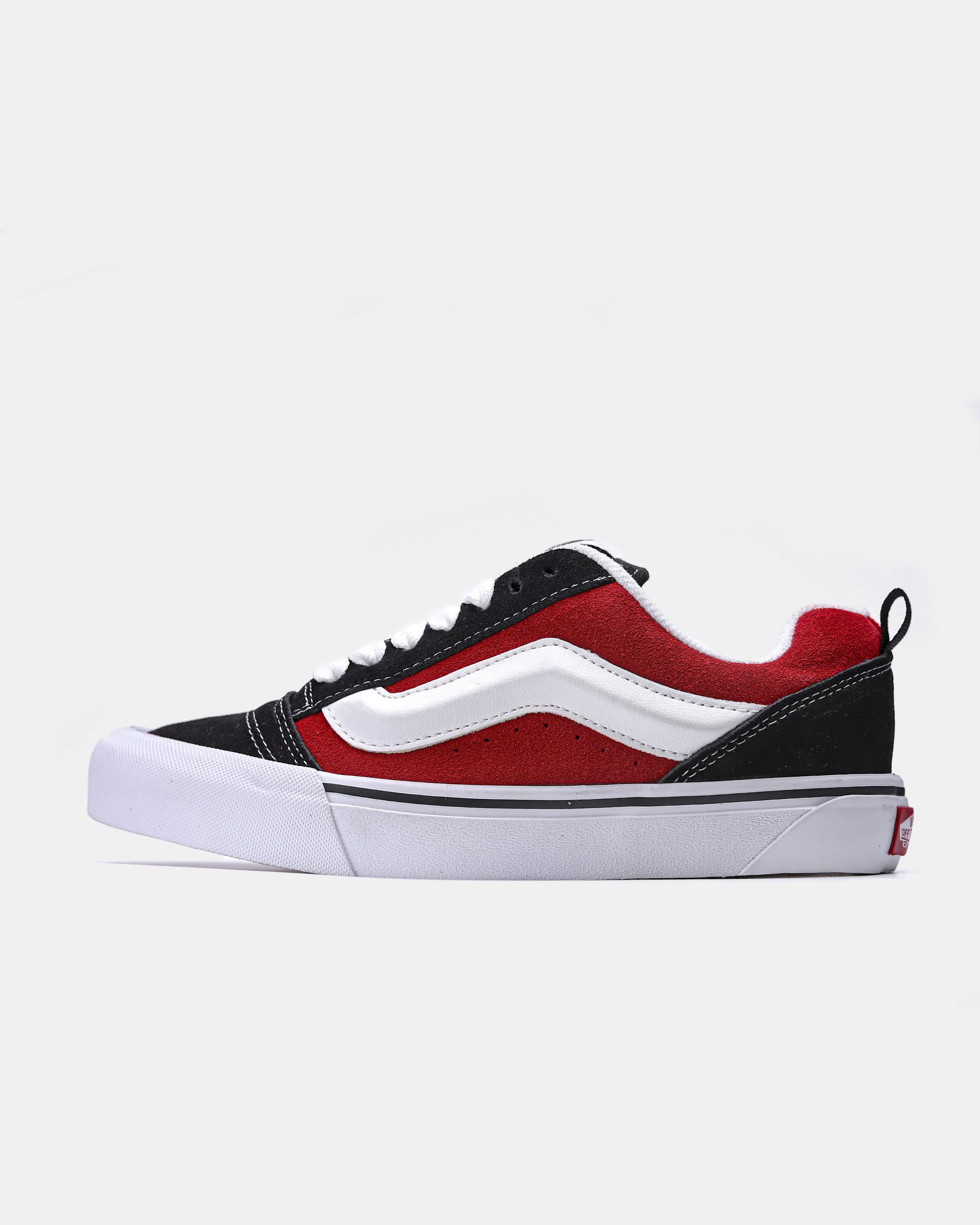 Vans Knu Skool Black Red White