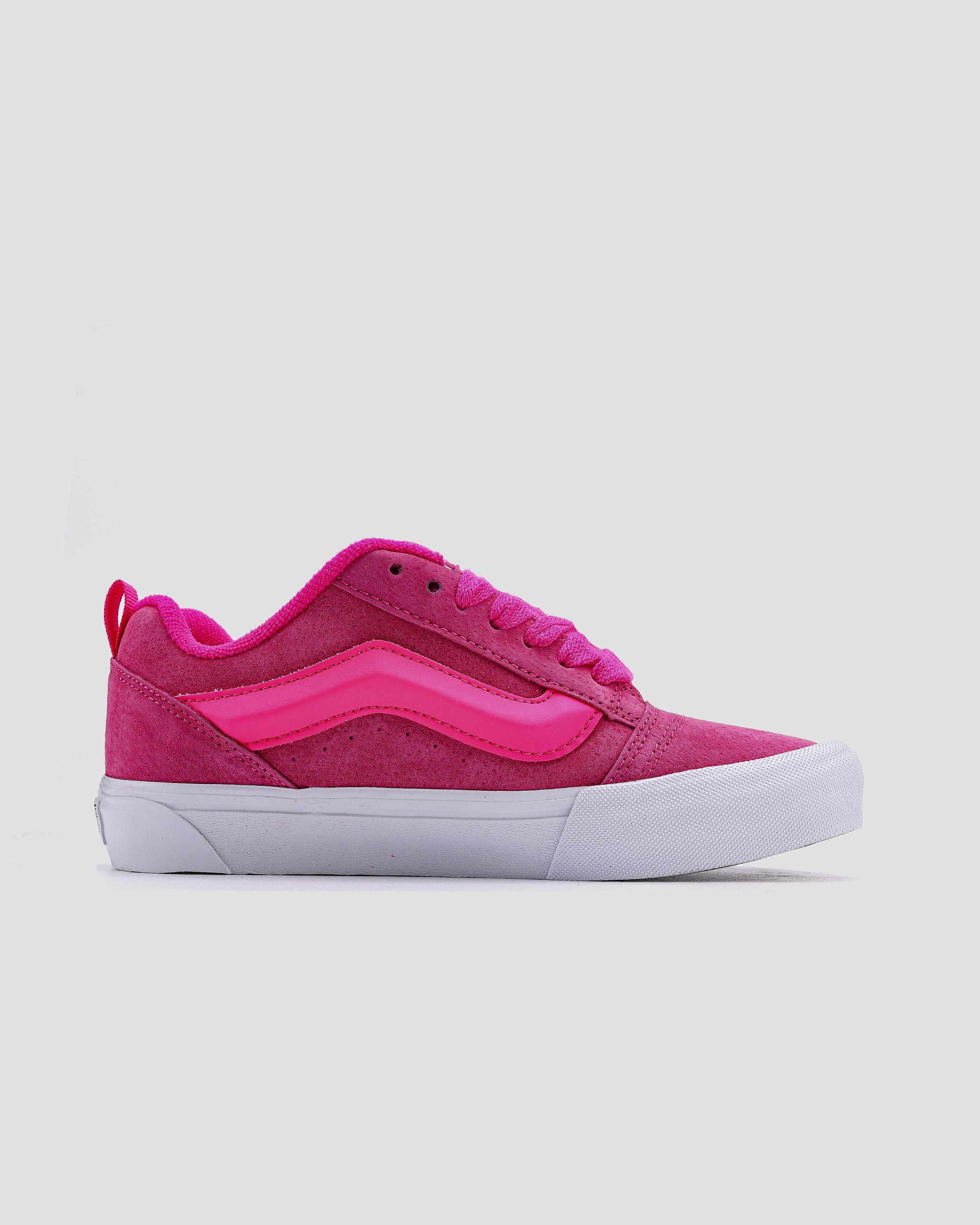Vans Knu Skool Hot Pink White - изображение 10