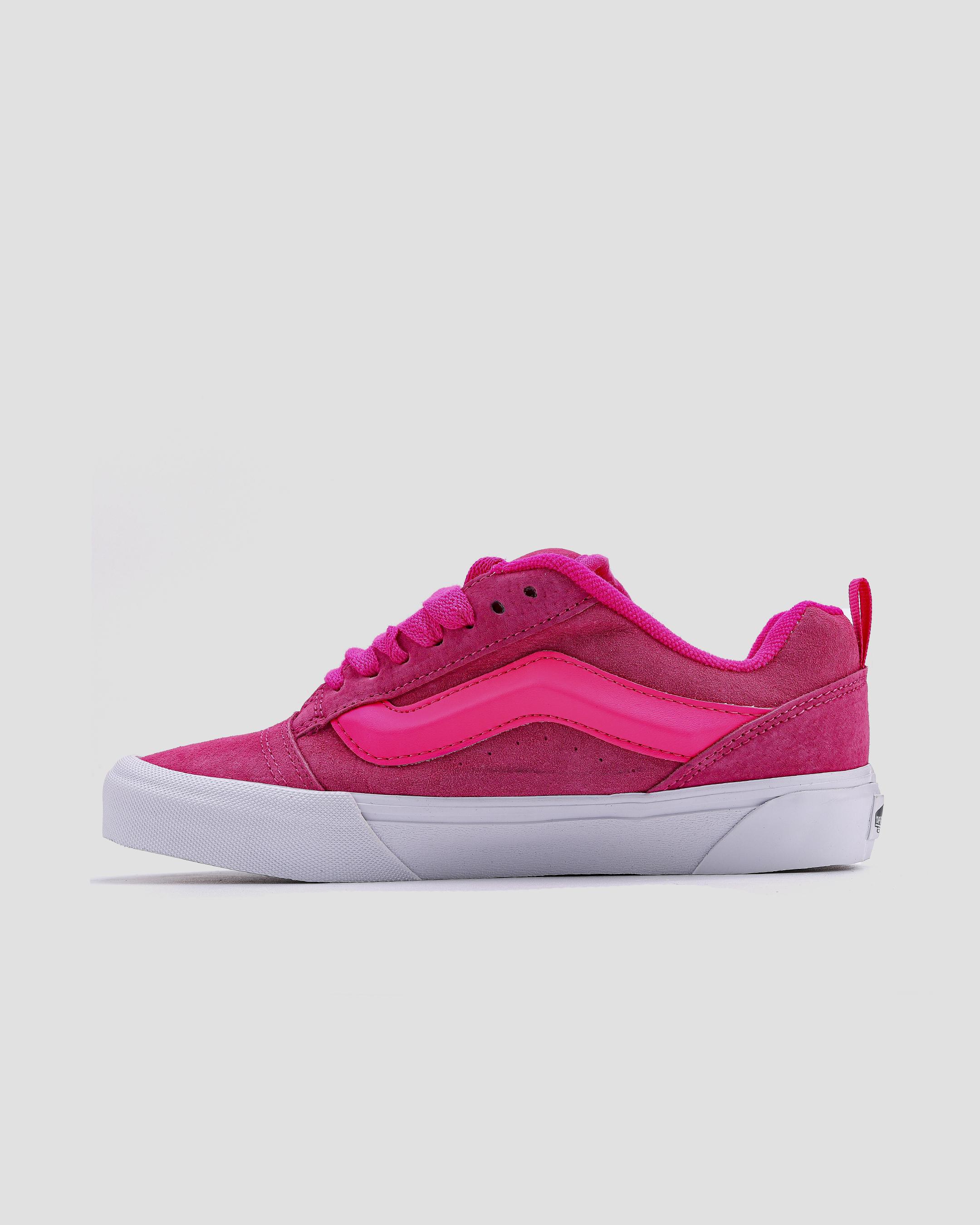 Vans Knu Skool Hot Pink White - изображение 1
