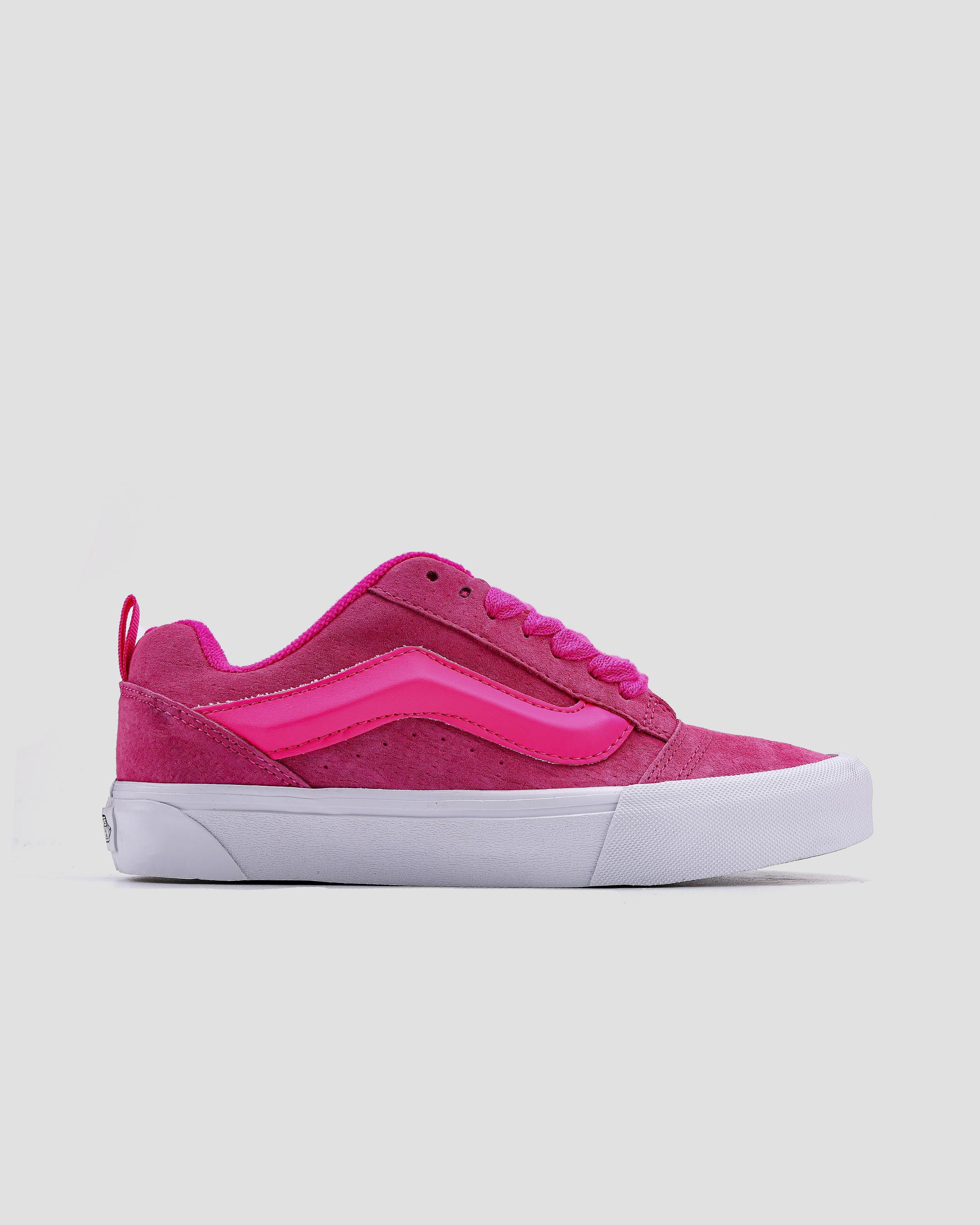 Vans Knu Skool Hot Pink White - изображение 2