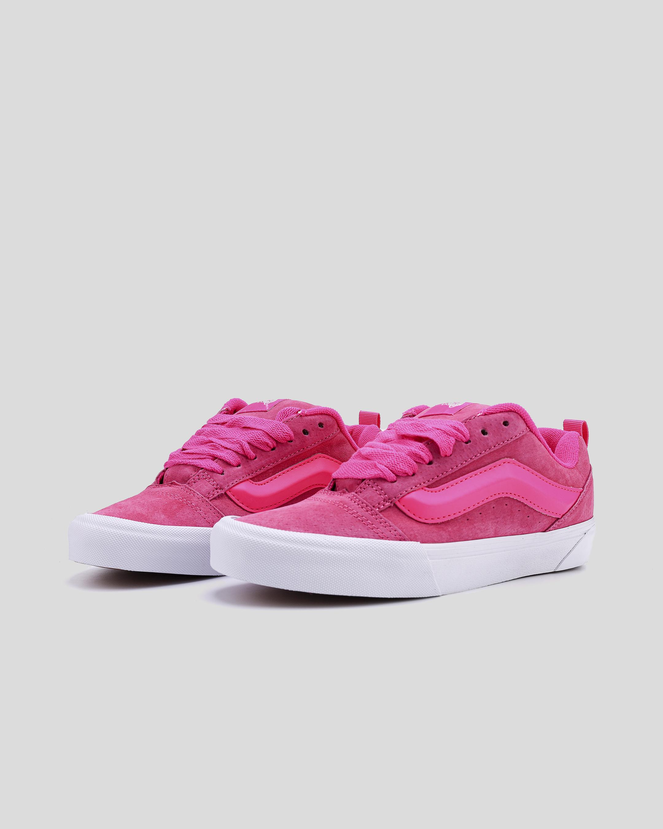 Vans Knu Skool Hot Pink White - изображение 4