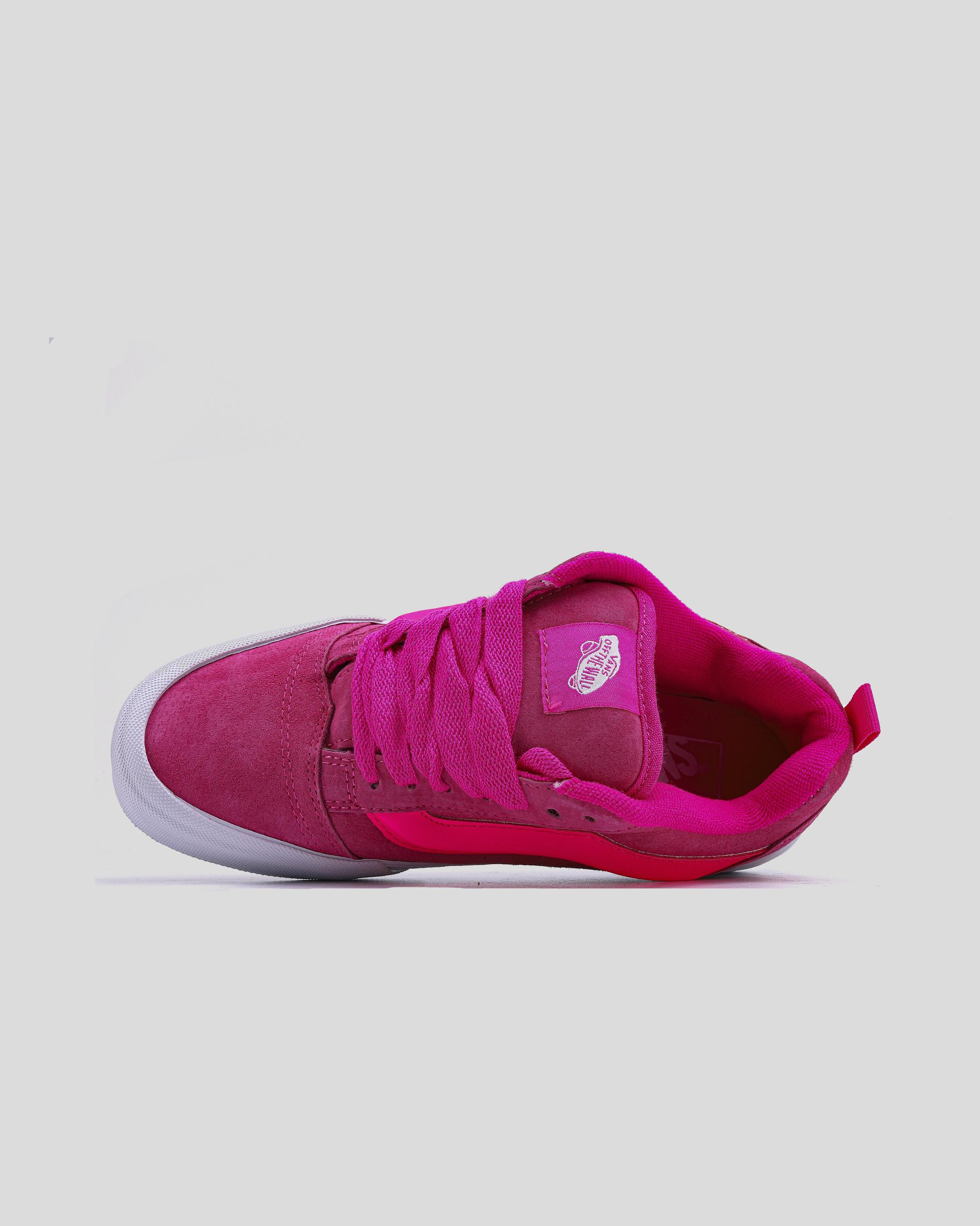 Vans Knu Skool Hot Pink White - изображение 7