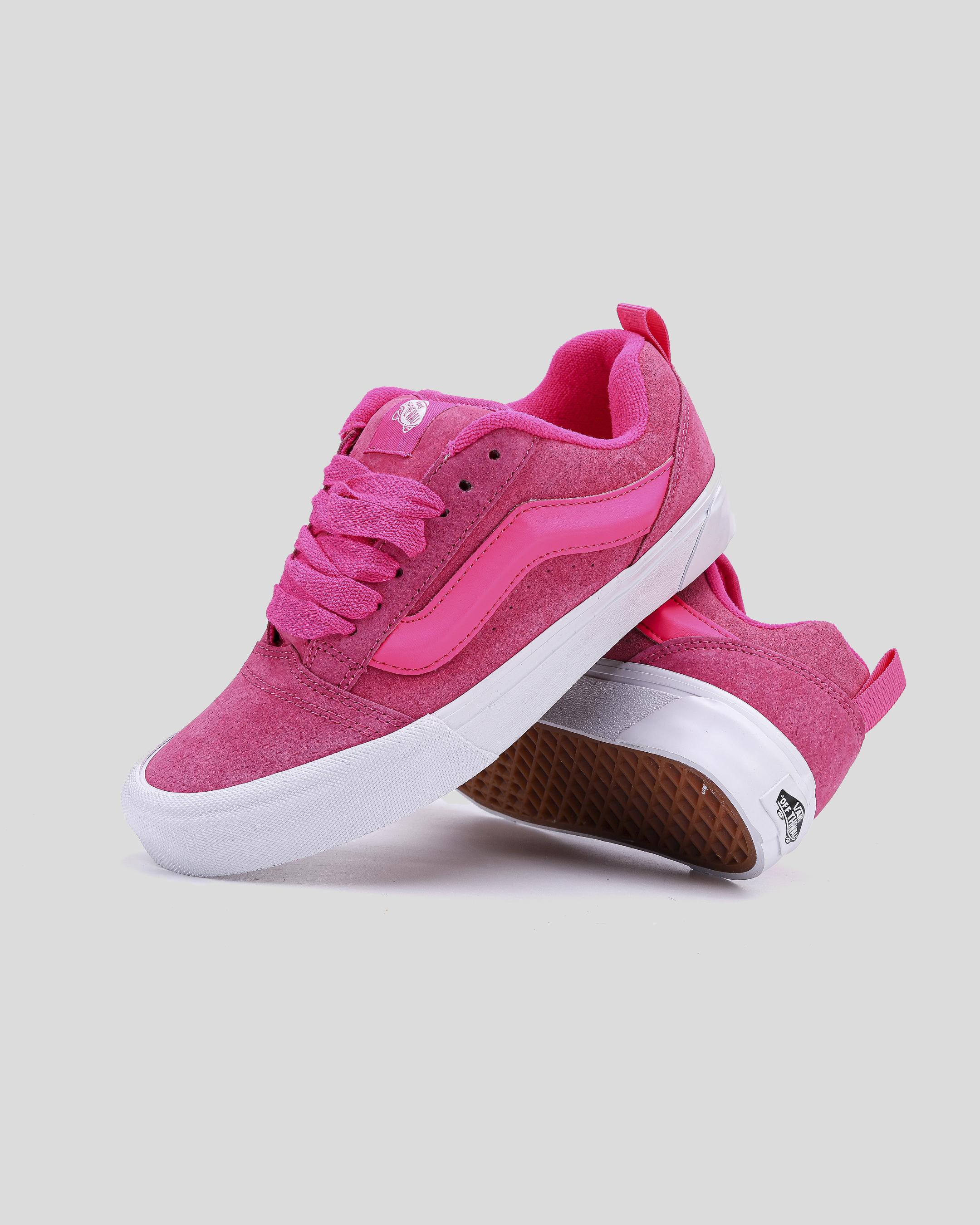 Vans Knu Skool Hot Pink White - изображение 8