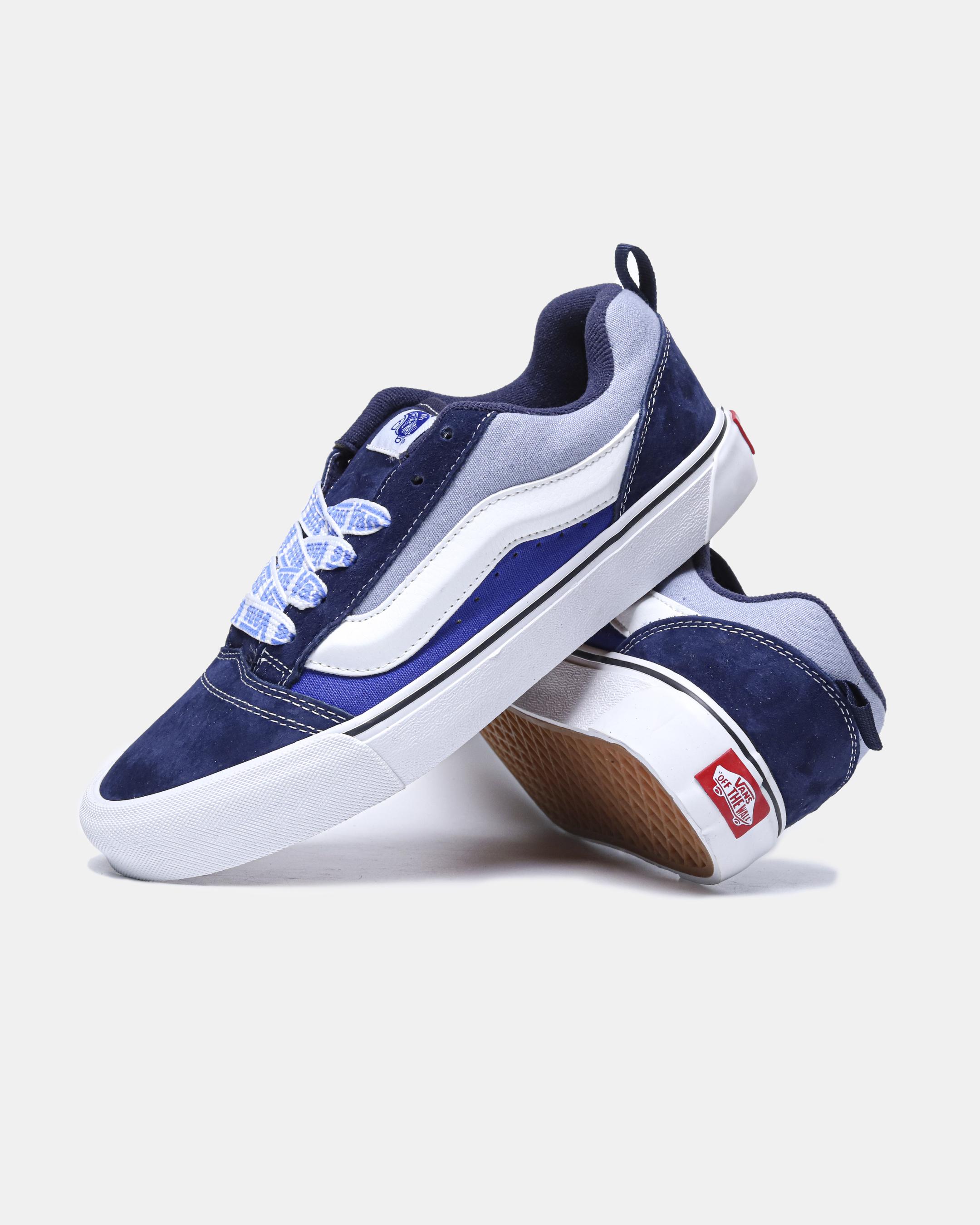 Vans Knu Skool Navy Blue Grey White - изображение 5