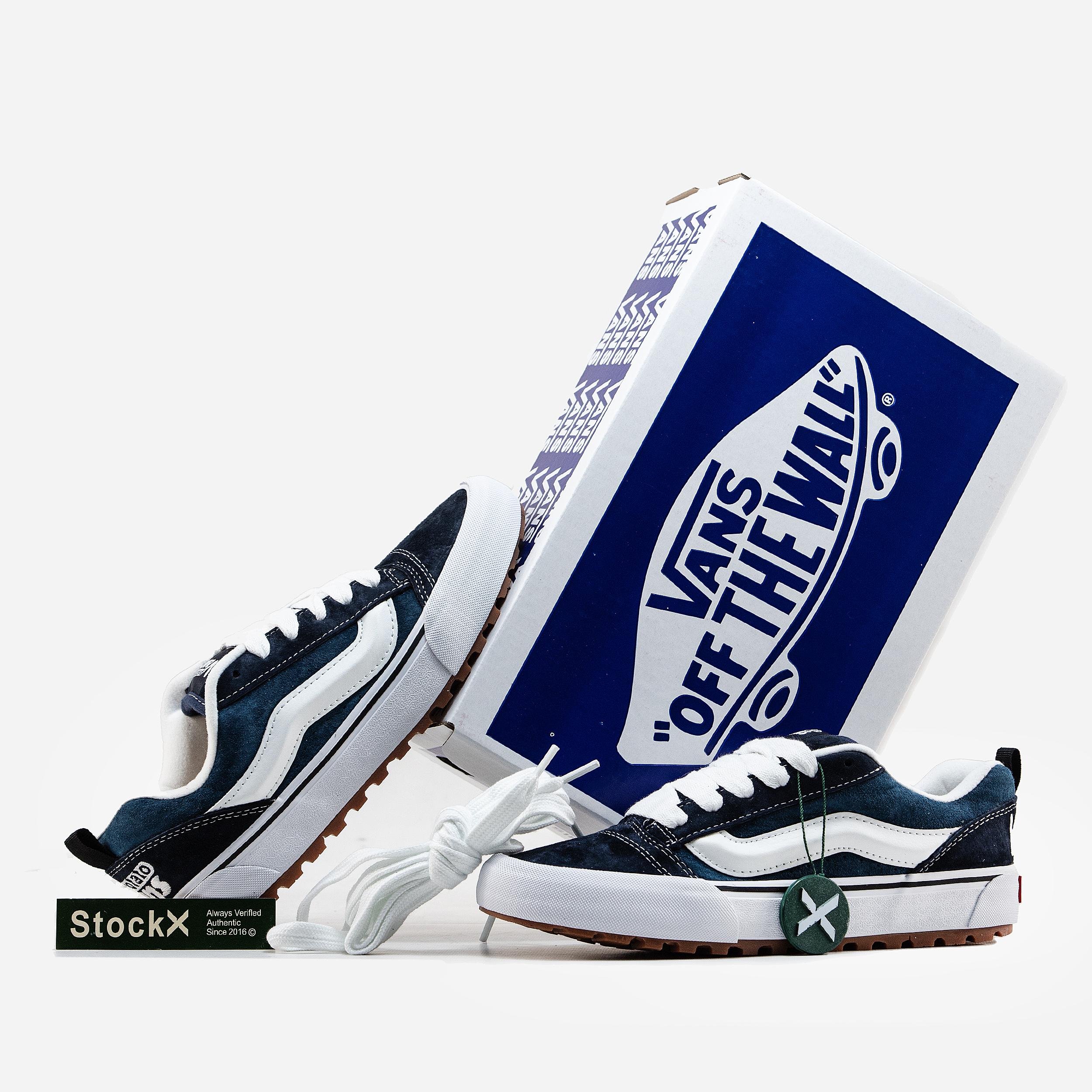 Vans Knu Skool MTE-1 Imran Potato Navy White - изображение 8