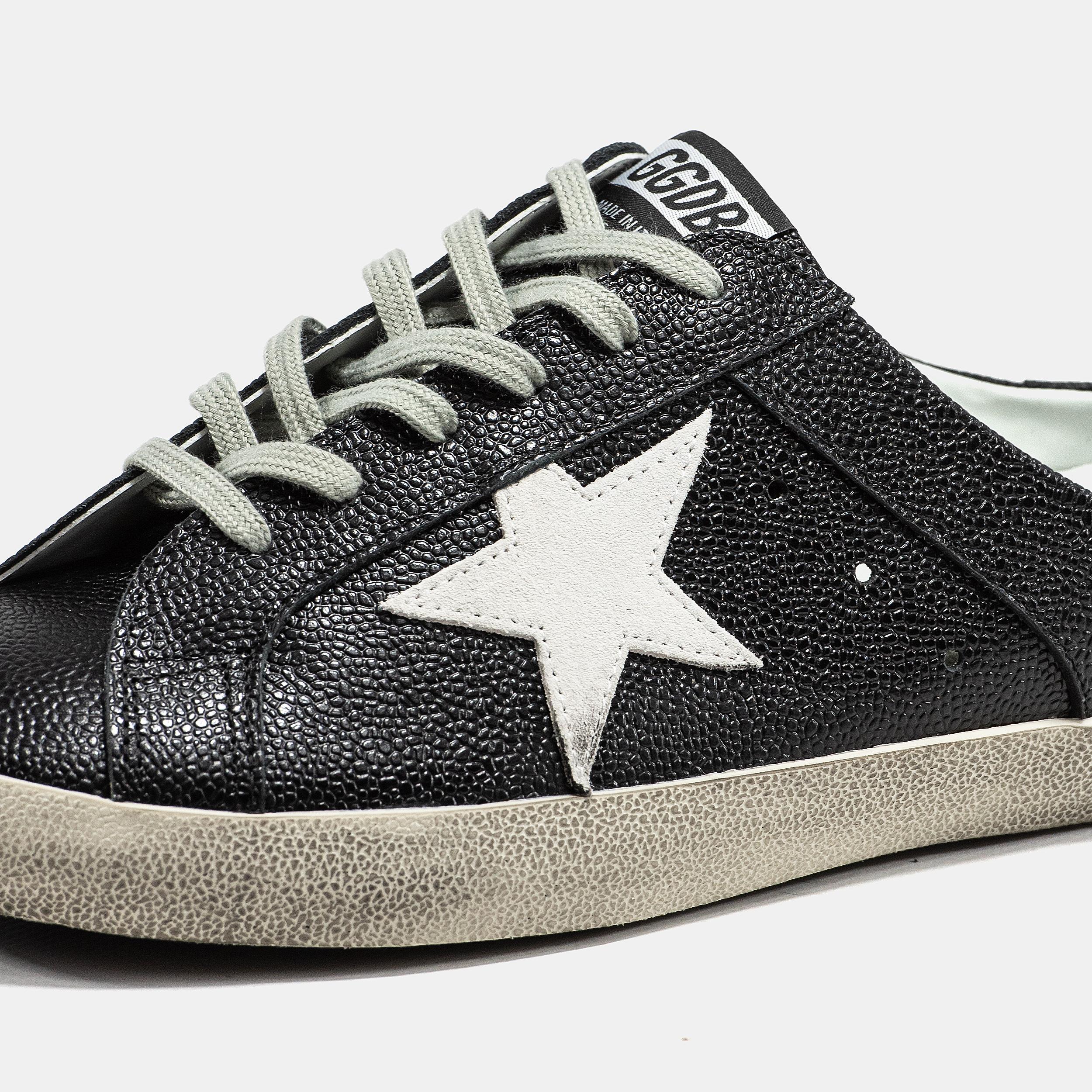 Golden Goose Superstar Mule Black White - изображение 9