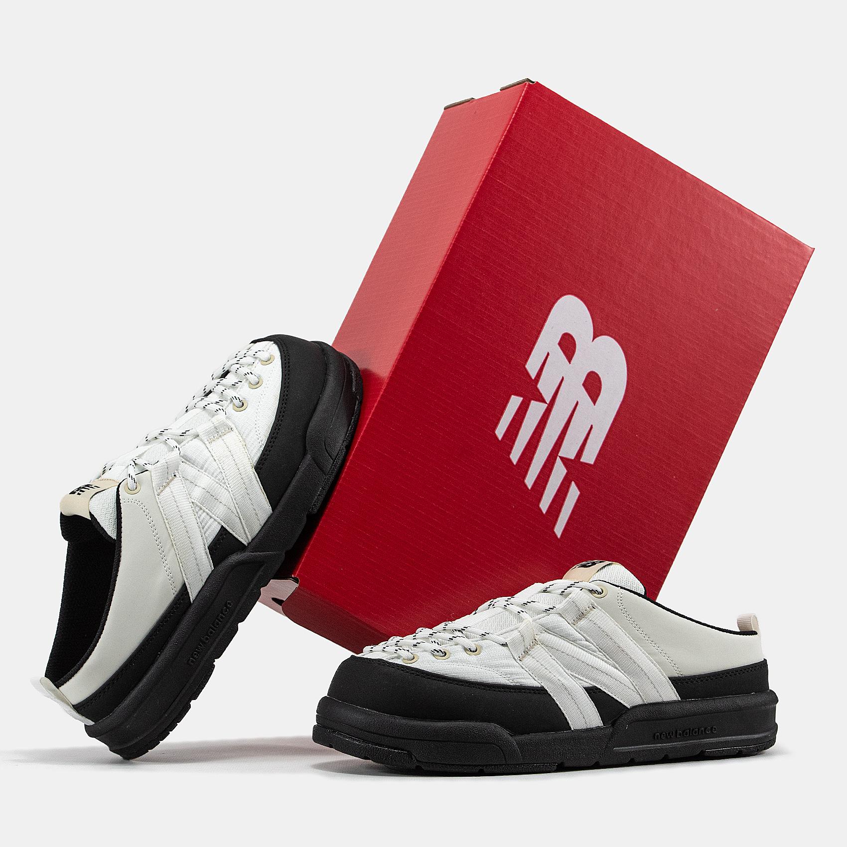 New Balance CRV Mule v2 White Black - изображение 9