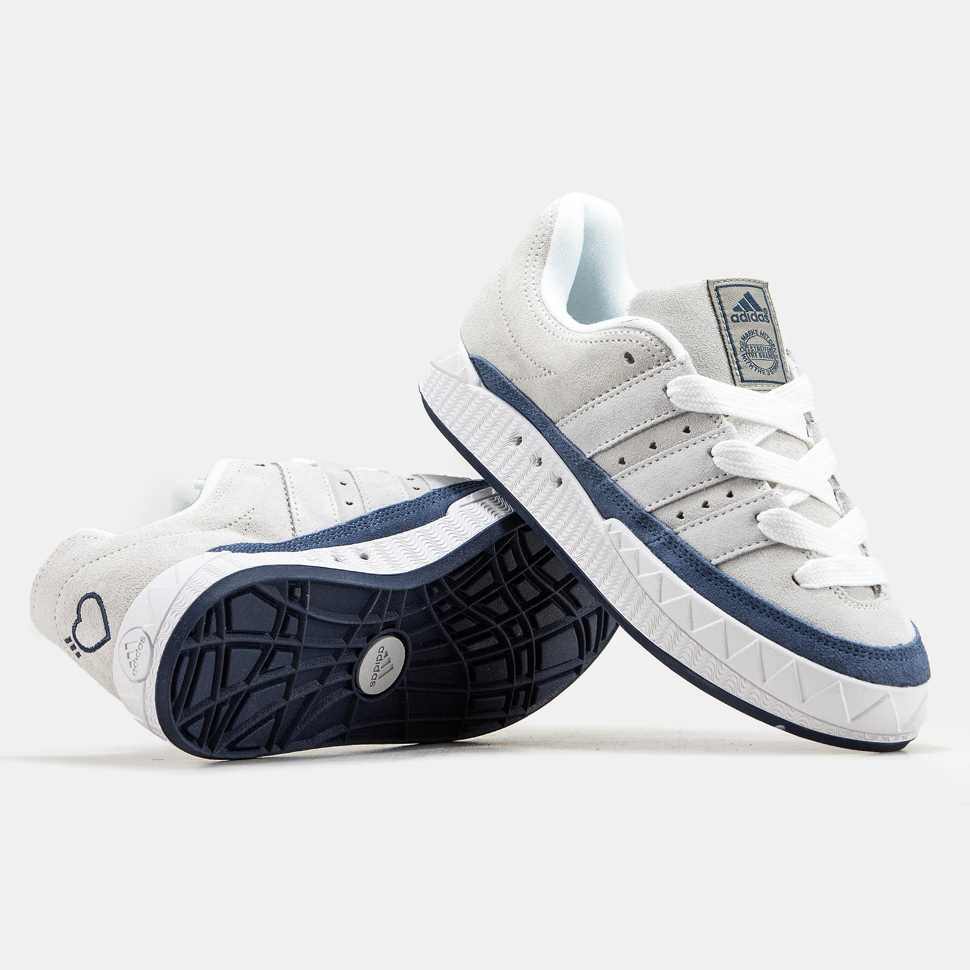 adidas Adimatic White Grey Navy - изображение 6