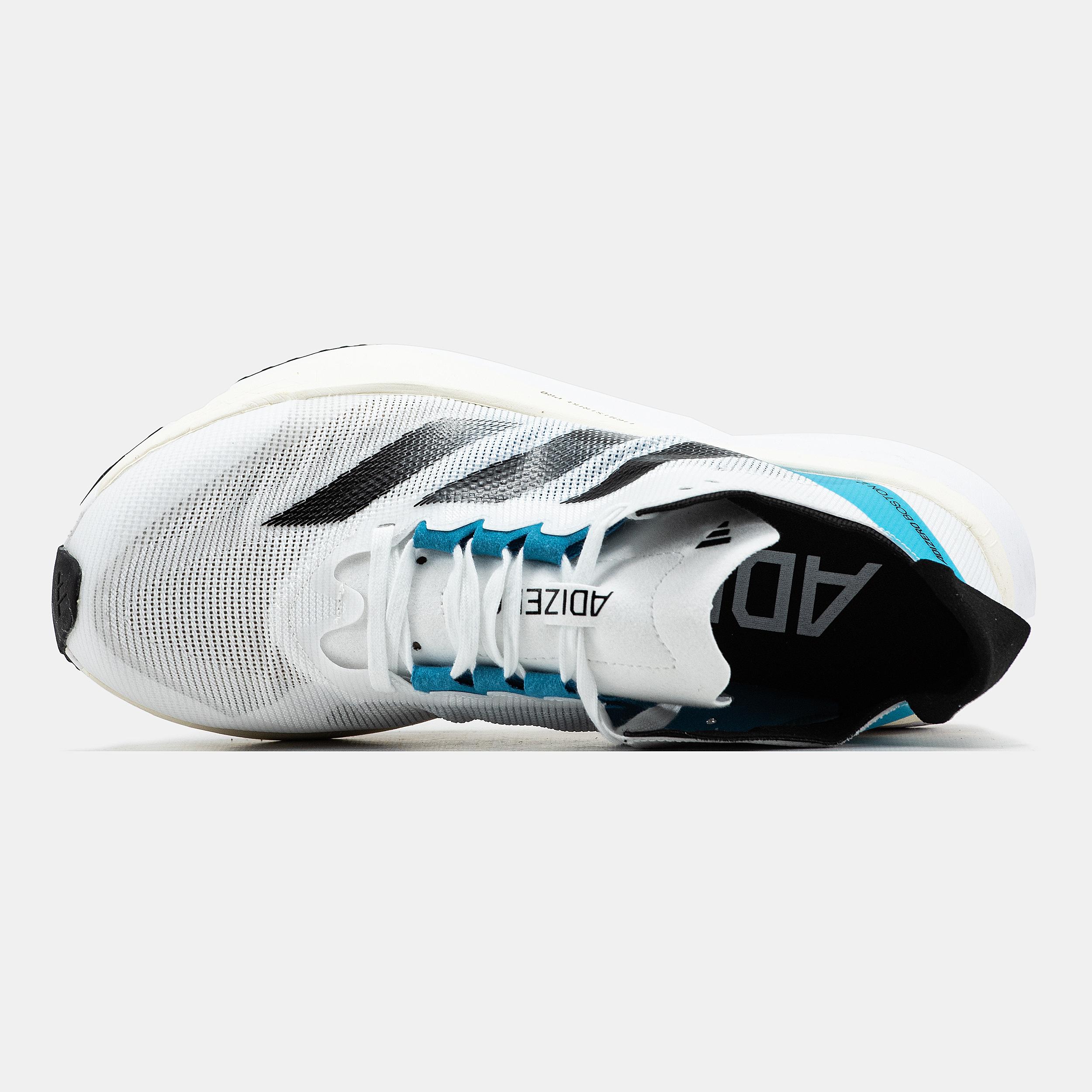 adidas Adizero Boston 12 White Black Blue Red - изображение 3