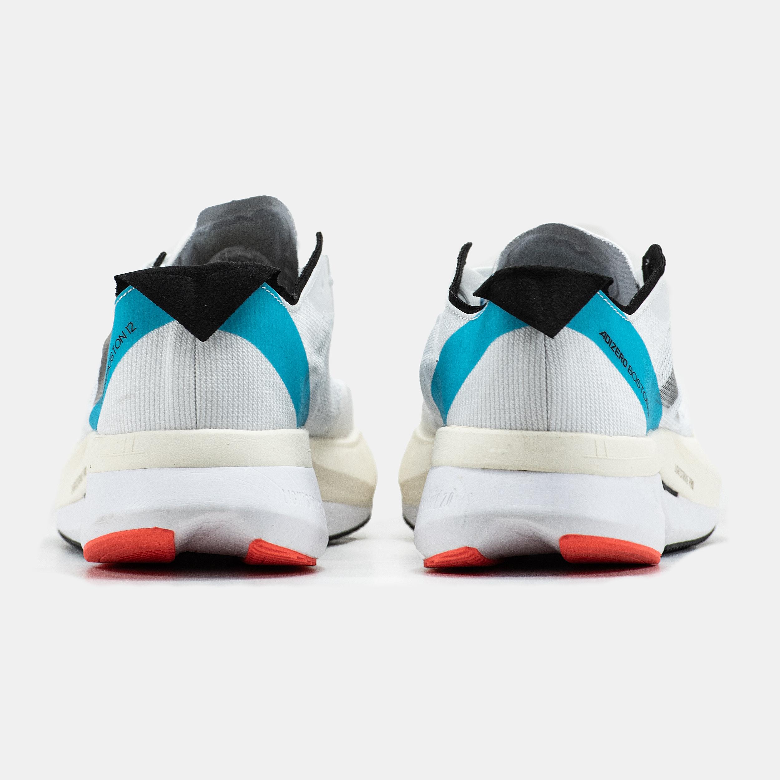 adidas Adizero Boston 12 White Black Blue Red - изображение 8