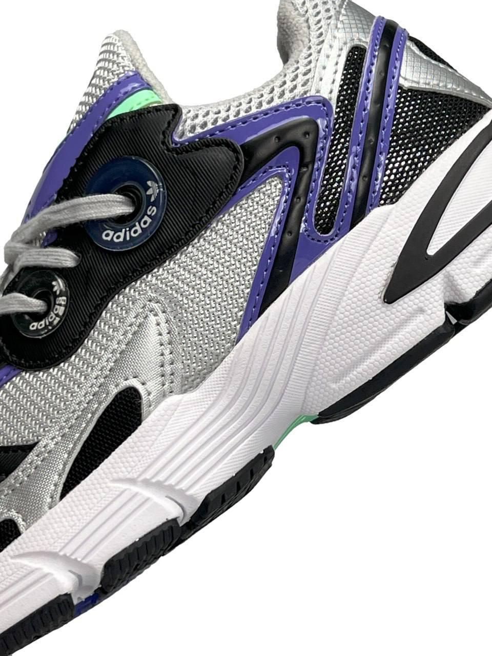 Adidas Astir Silver Black Mint Purple - изображение 1