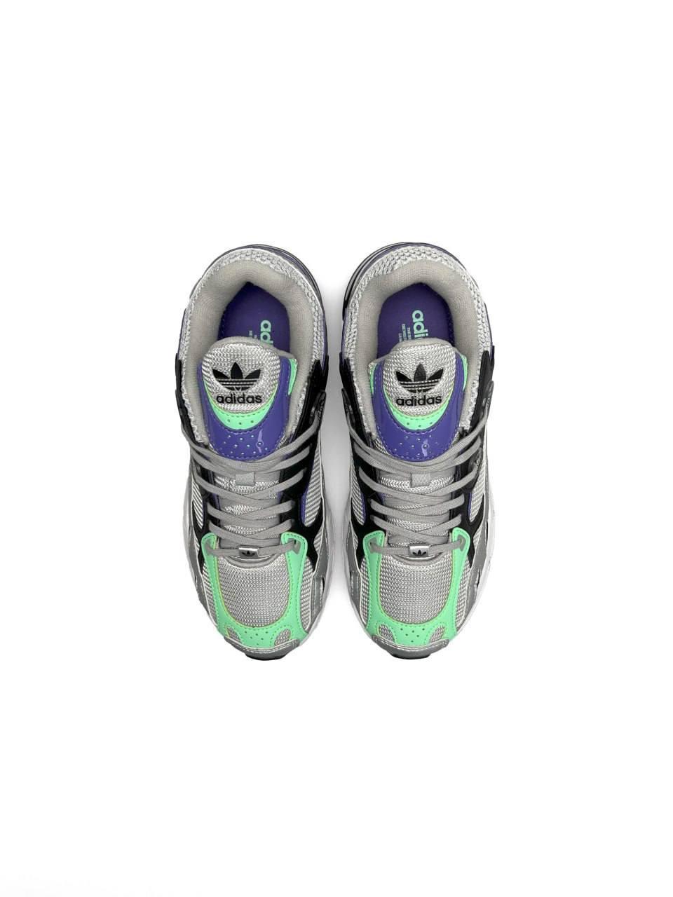 Adidas Astir Silver Black Mint Purple - изображение 2