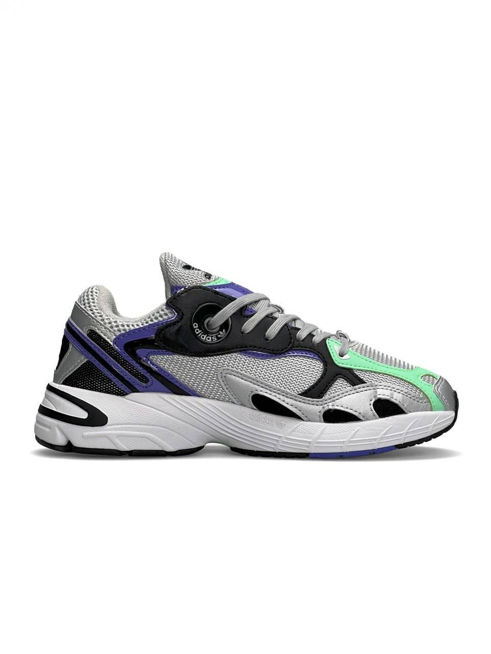 Adidas Astir Silver Black Mint Purple - изображение 6