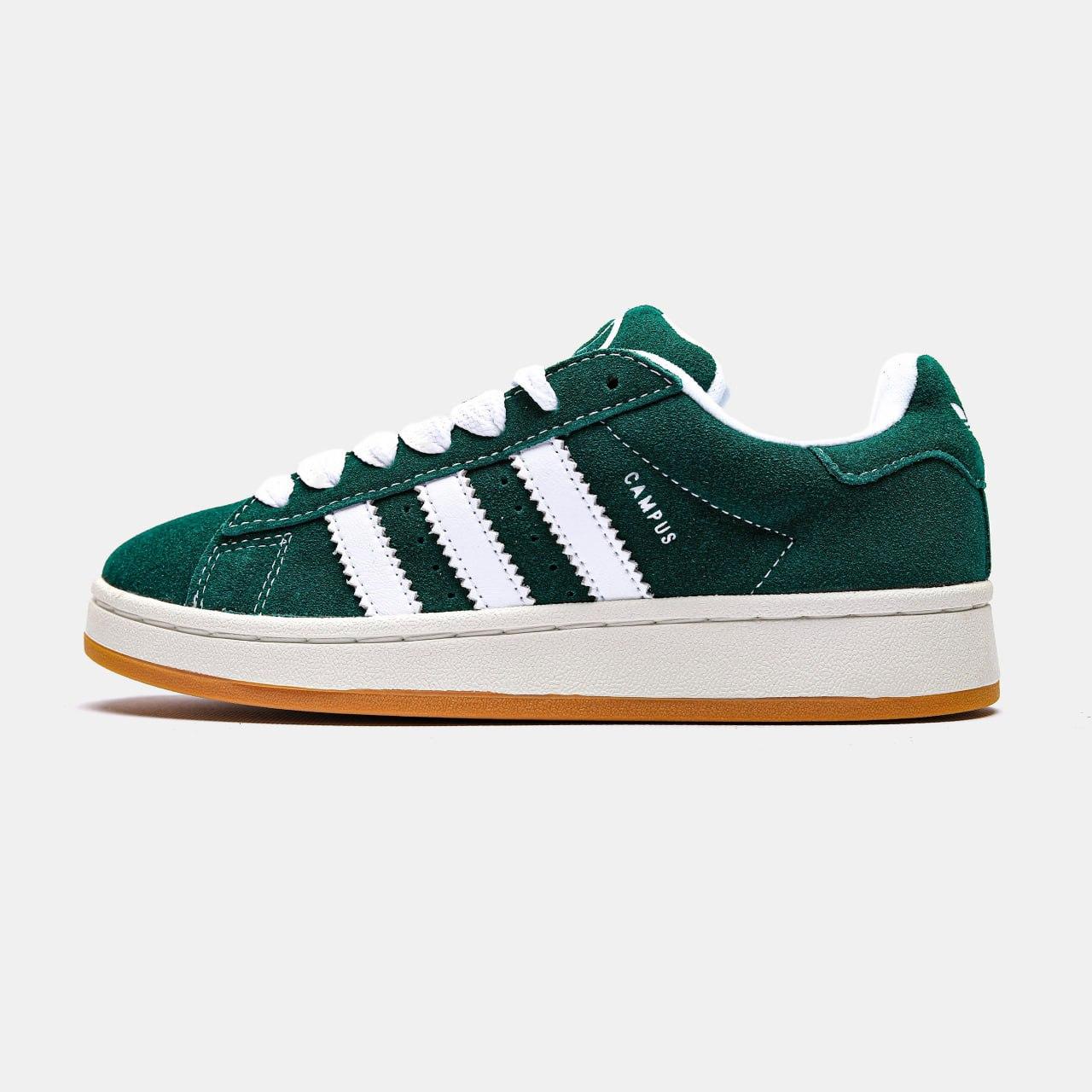 Adidas Campus 00s Dark Green White