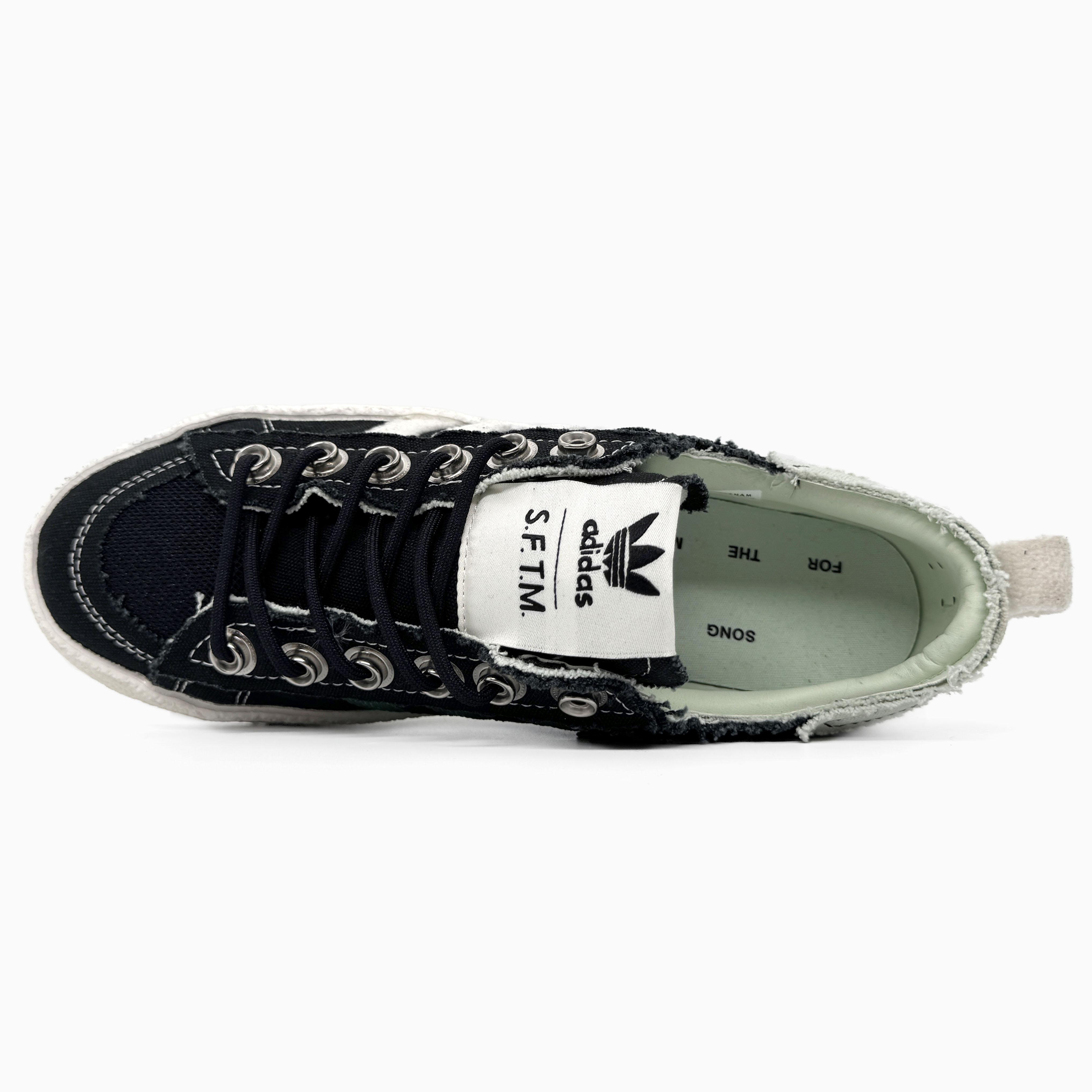 Adidas Campus 80s SFTM-002 Black White - изображение 4