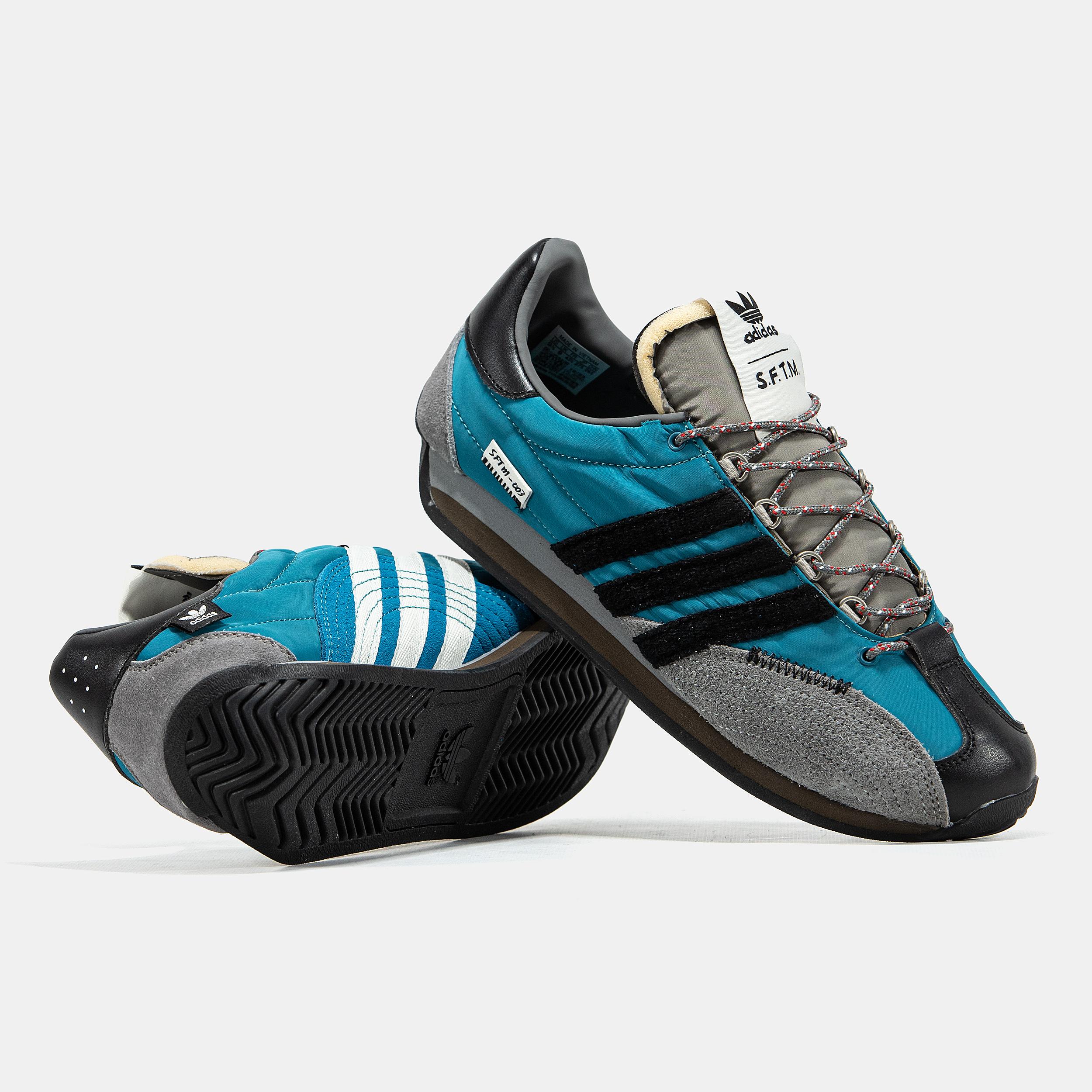 adidas Country OG x SFTM Blue Grey Black - изображение 9