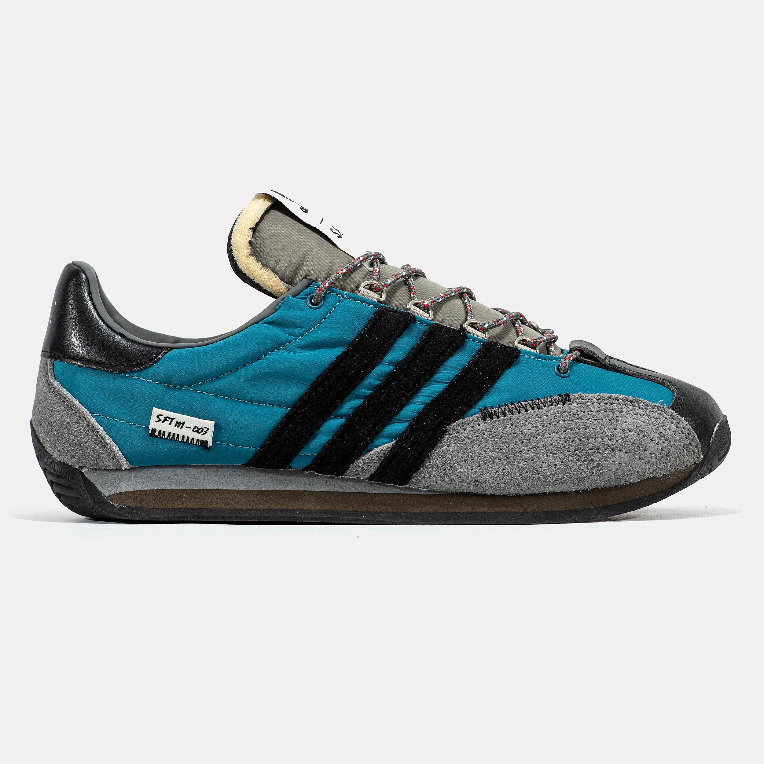 adidas Country OG x SFTM Blue Grey Black - изображение 3