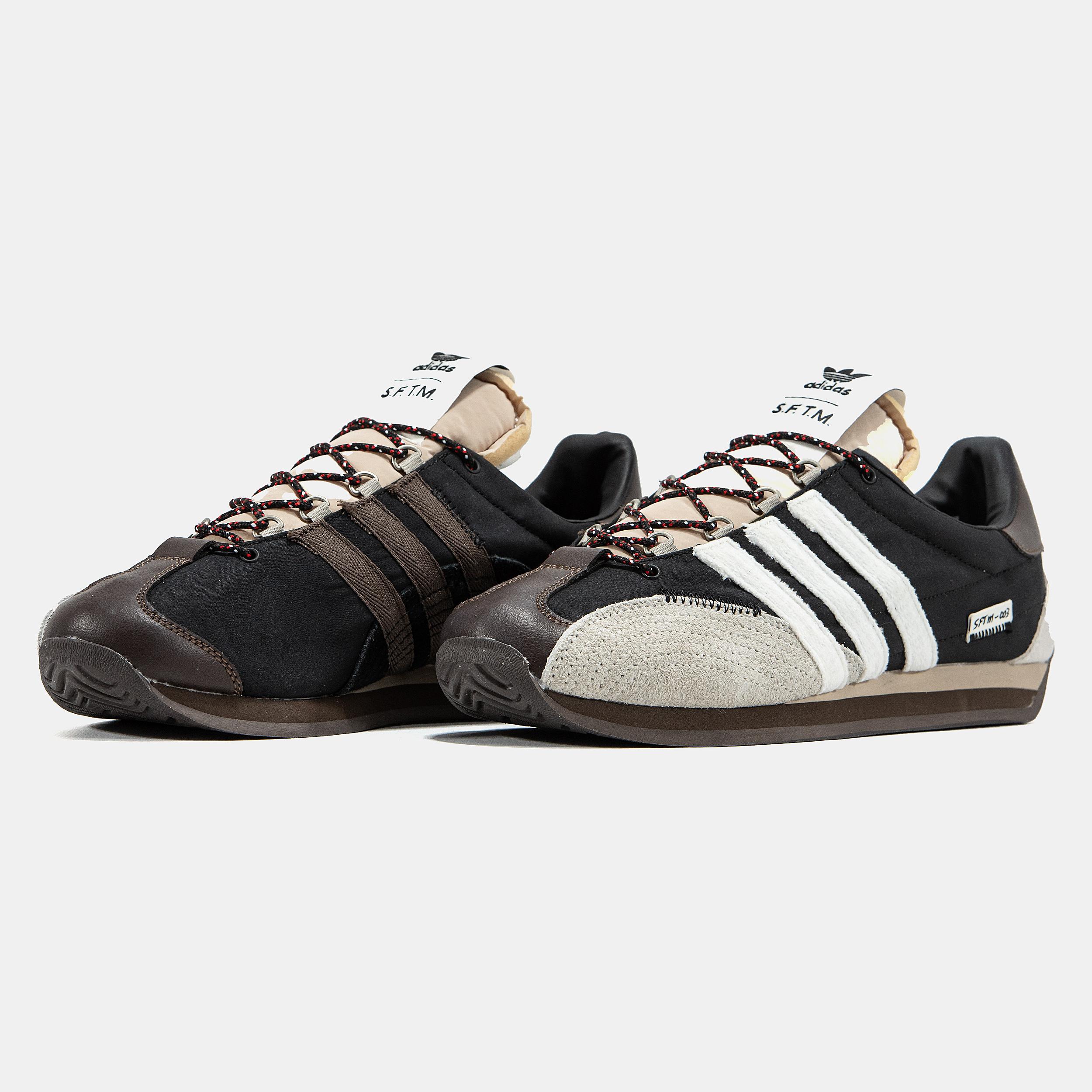 adidas Country OG x SFTM Black Grey White - изображение 2
