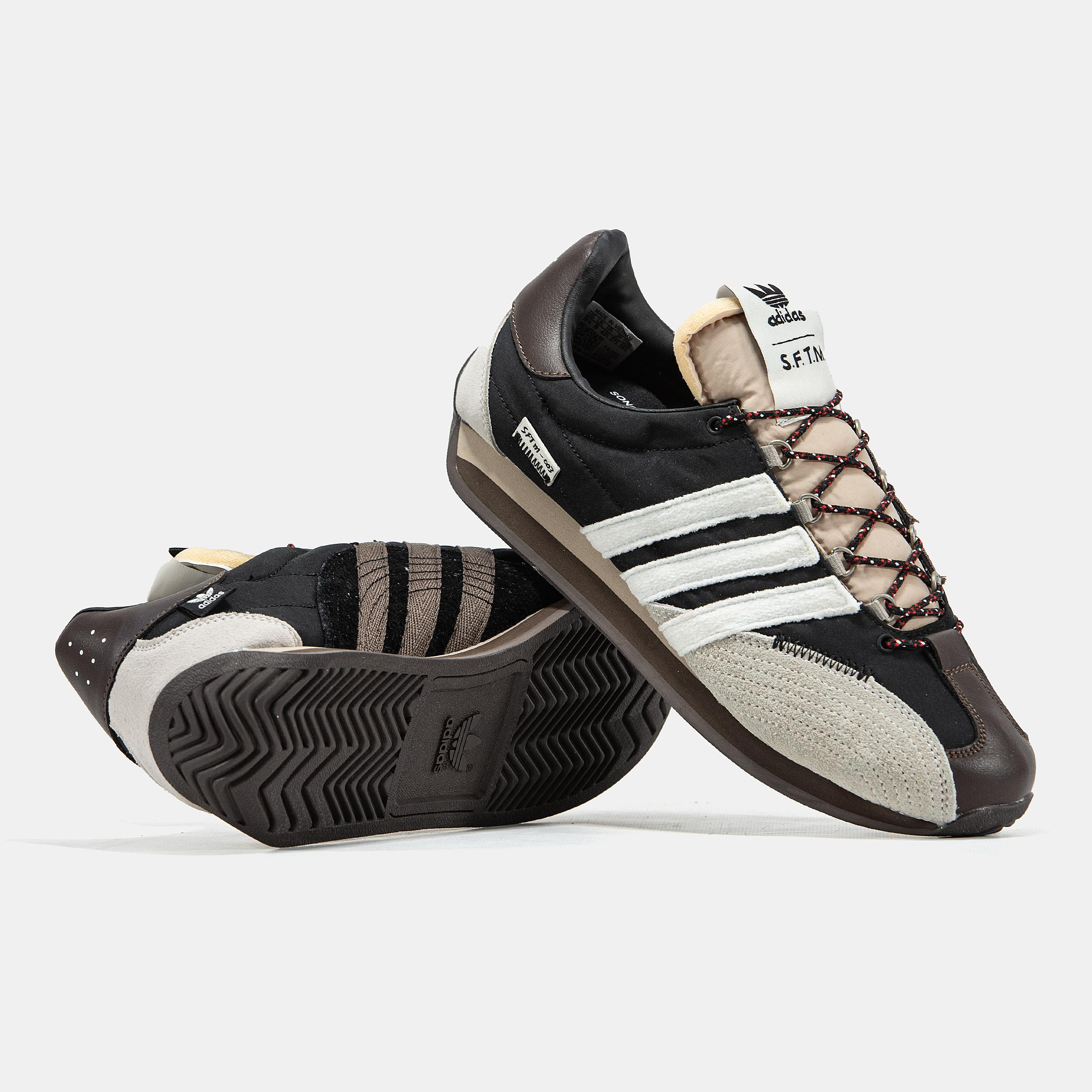 adidas Country OG x SFTM Black Grey White - изображение 4