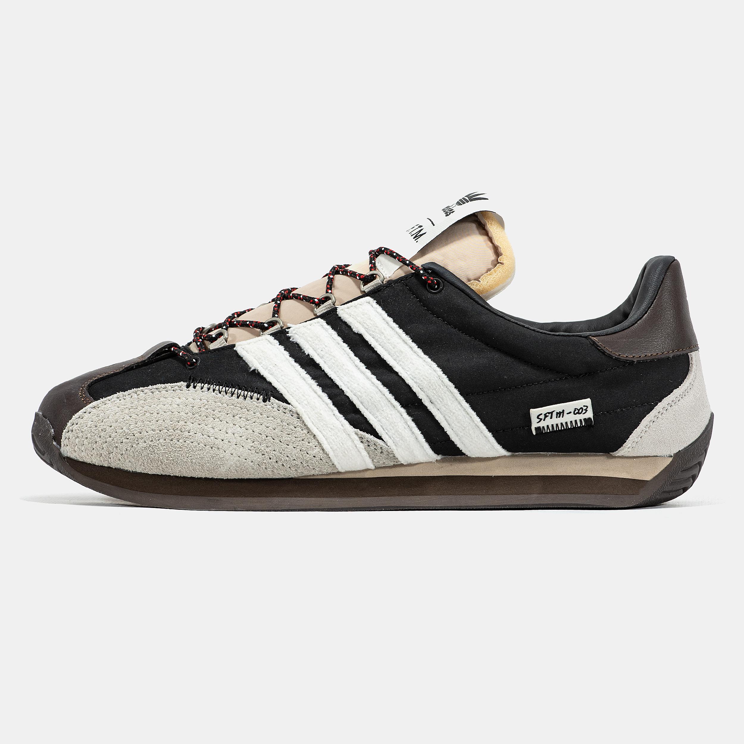 adidas Country OG x SFTM Black Grey White