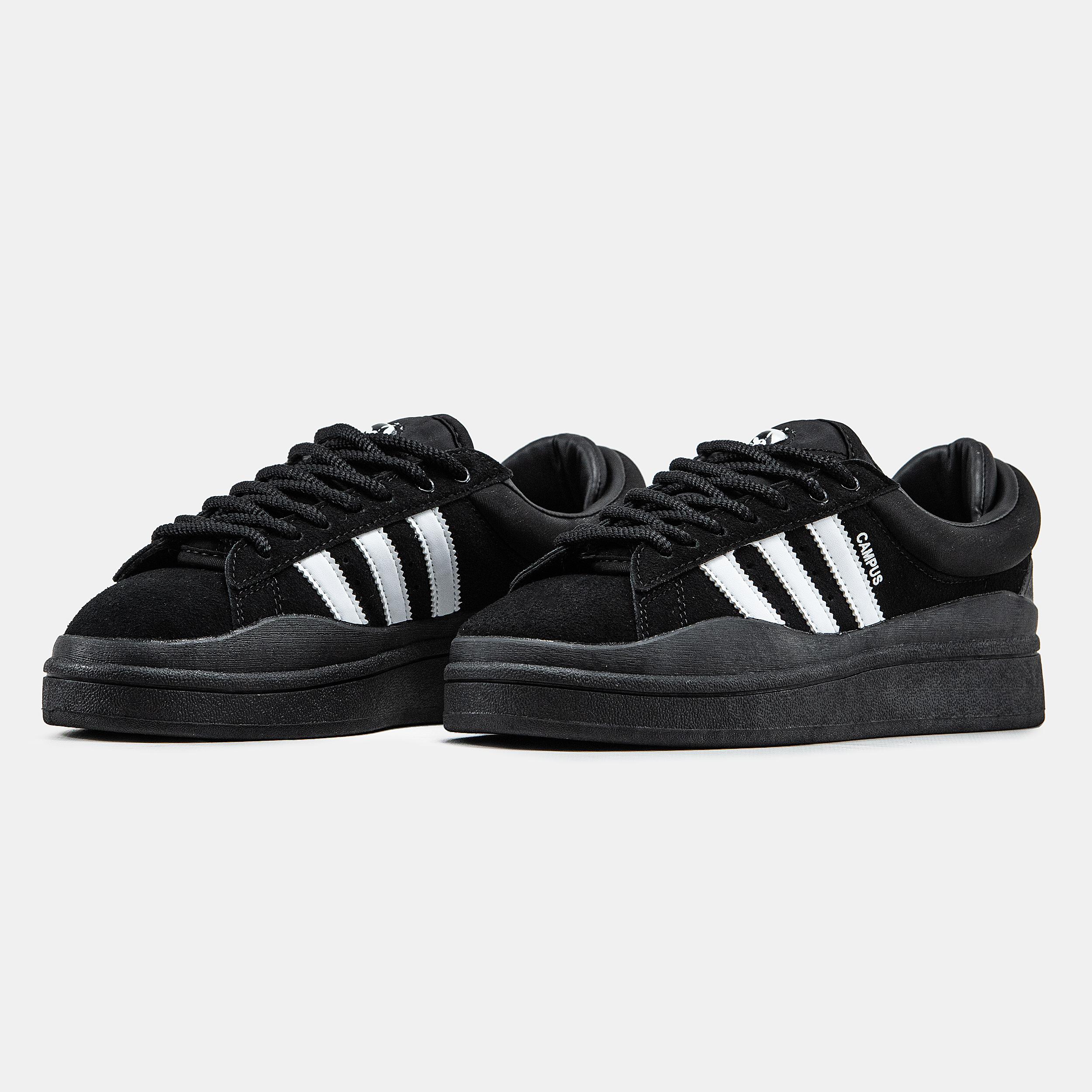 adidas Campus x Bad Bunny Black White - изображение 6