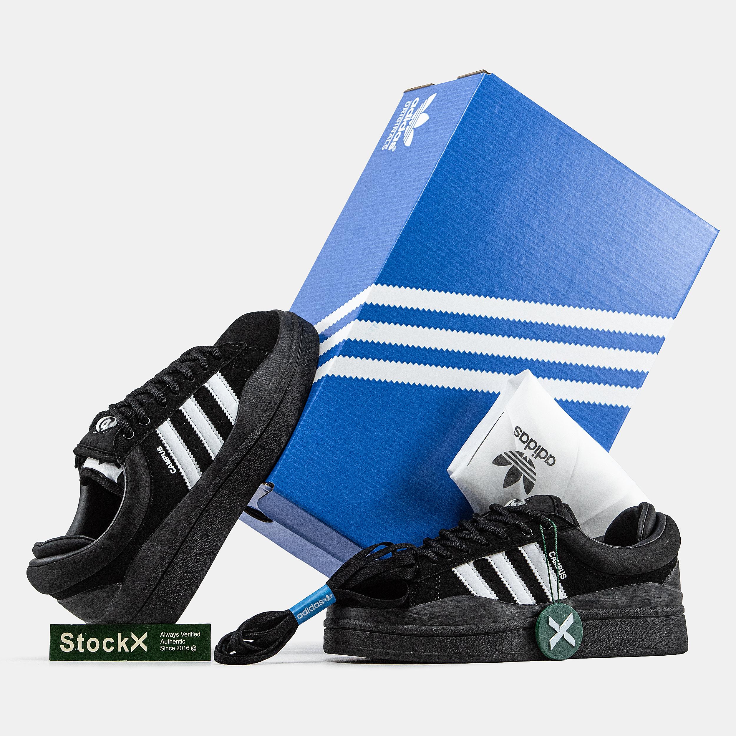 adidas Campus x Bad Bunny Black White - изображение 7