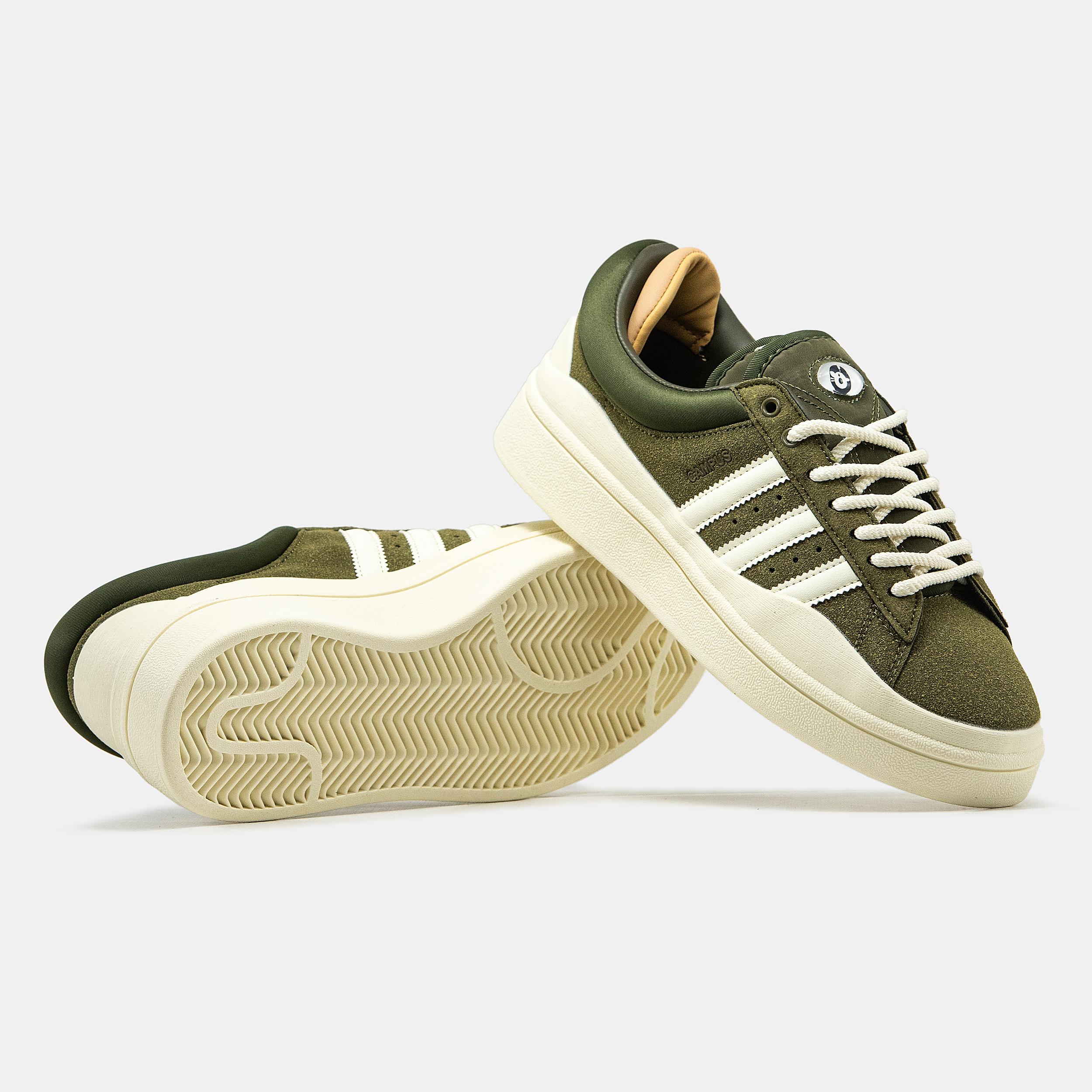 adidas Campus x Bad Bunny Olive Green - изображение 3