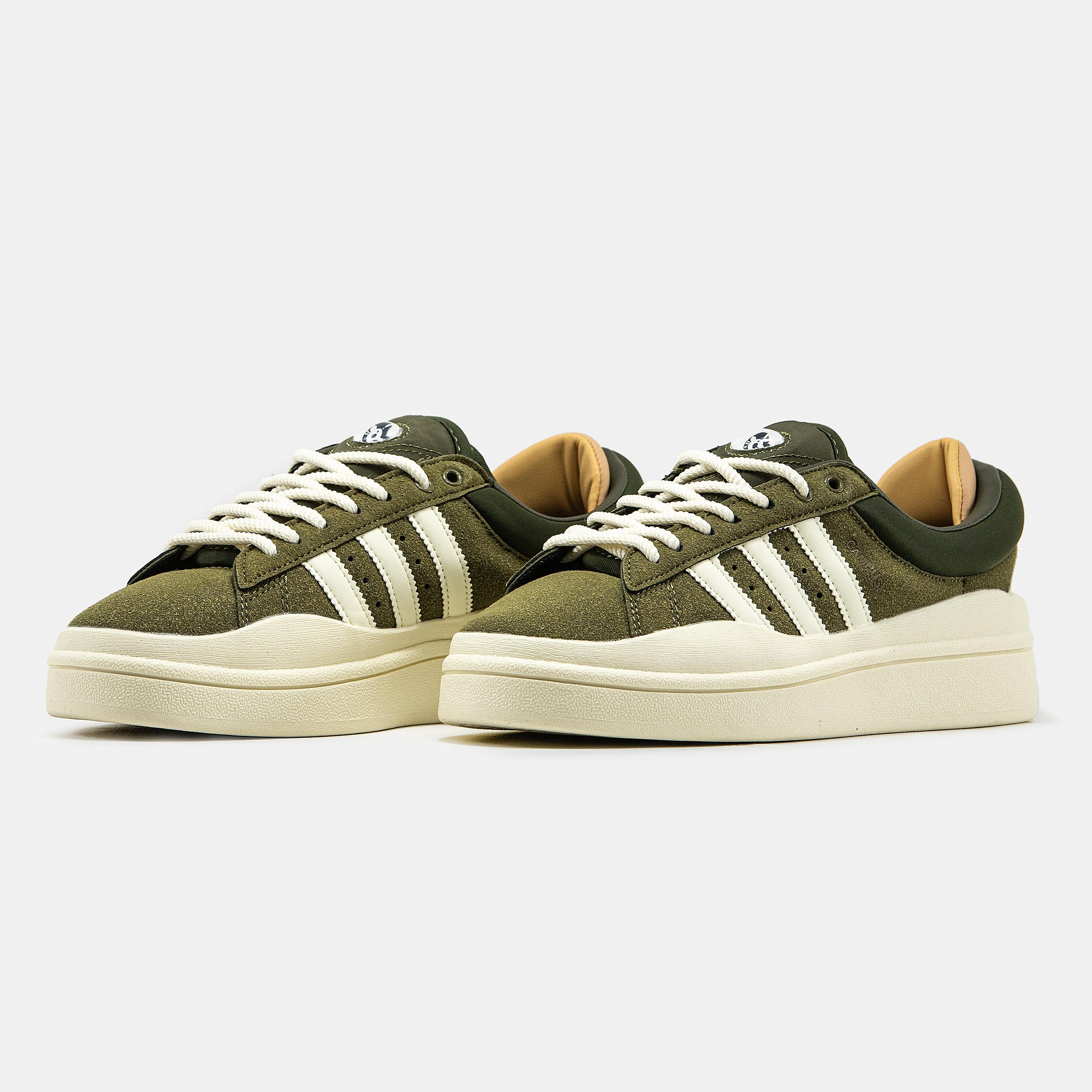 adidas Campus x Bad Bunny Olive Green - изображение 5