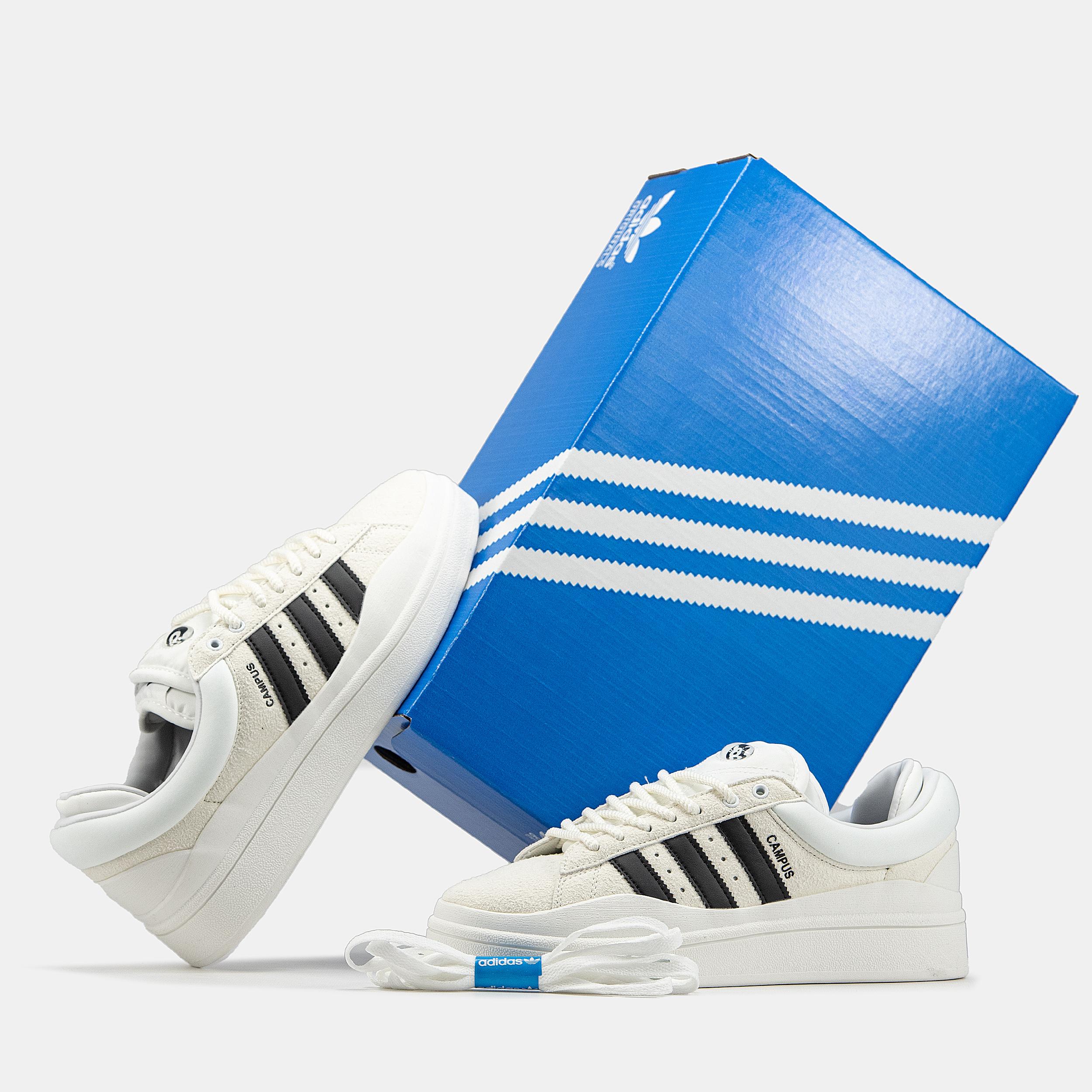 adidas Campus x Bad Bunny White Black - изображение 5