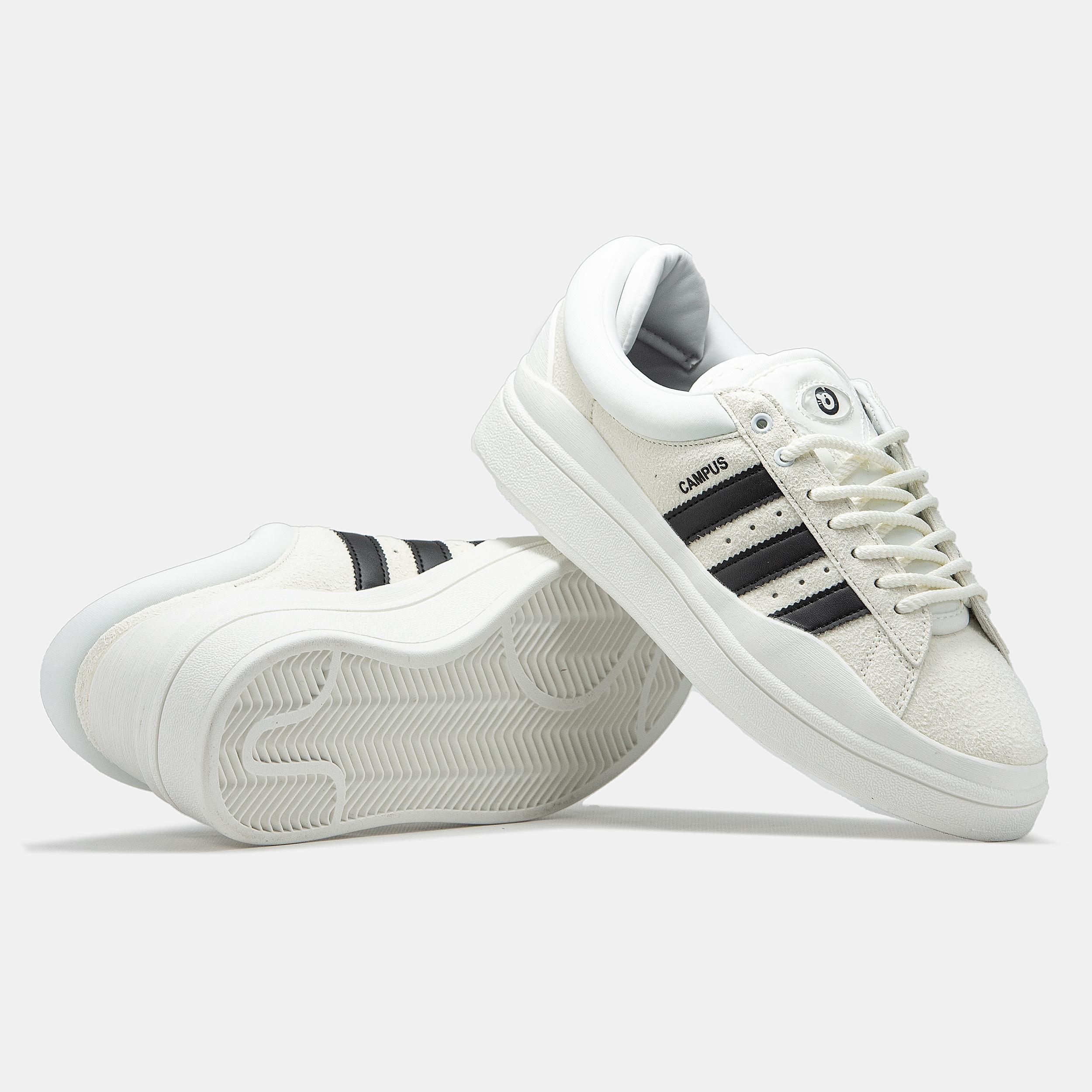 adidas Campus x Bad Bunny White Black - изображение 6