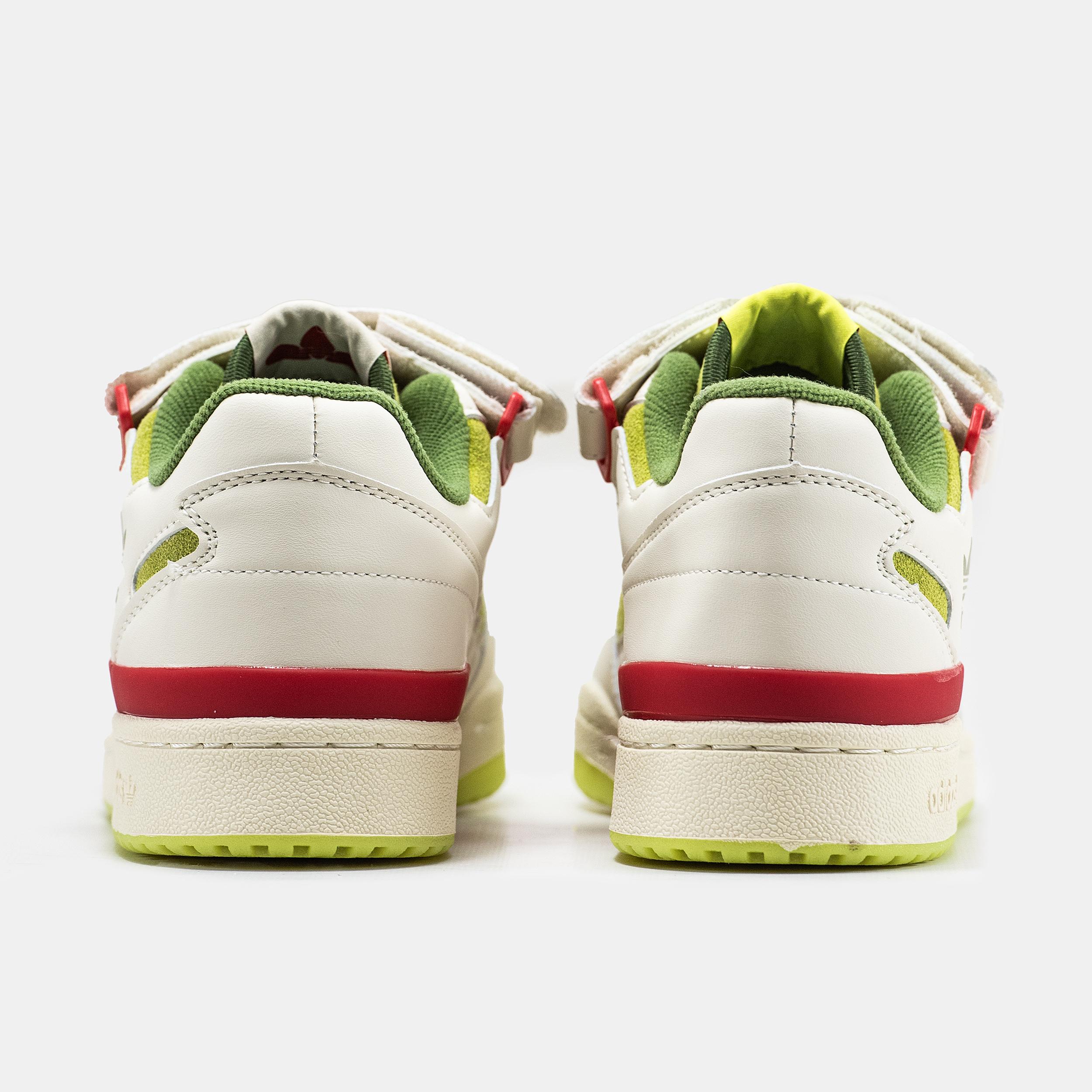 Adidas Forum 84 Low x The Grinch "White Red Green" - изображение 4