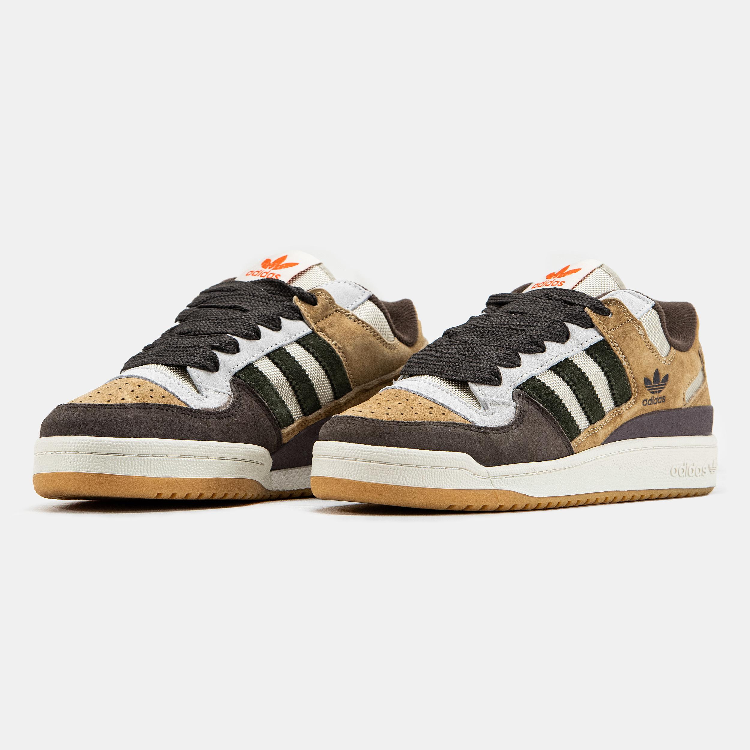 Adidas Forum 84 Low "Brown Olive Beige" - изображение 2