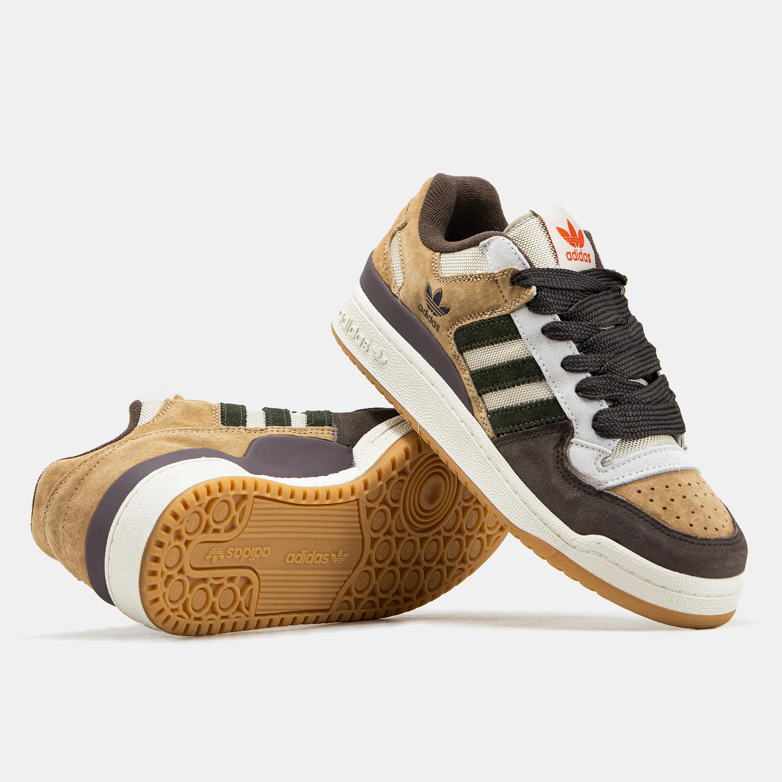 Adidas Forum 84 Low "Brown Olive Beige" - изображение 5