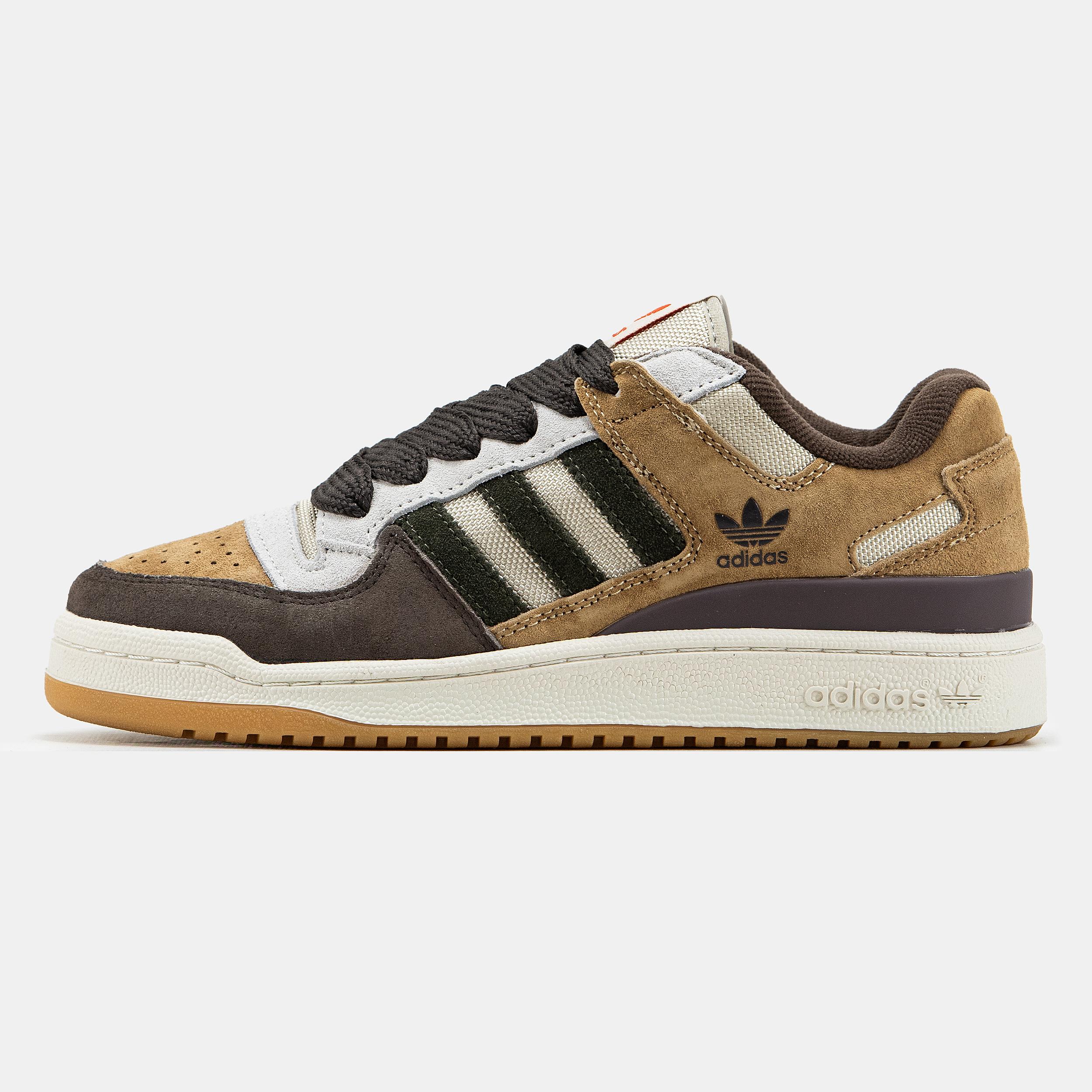 Adidas Forum 84 Low "Brown Olive Beige"