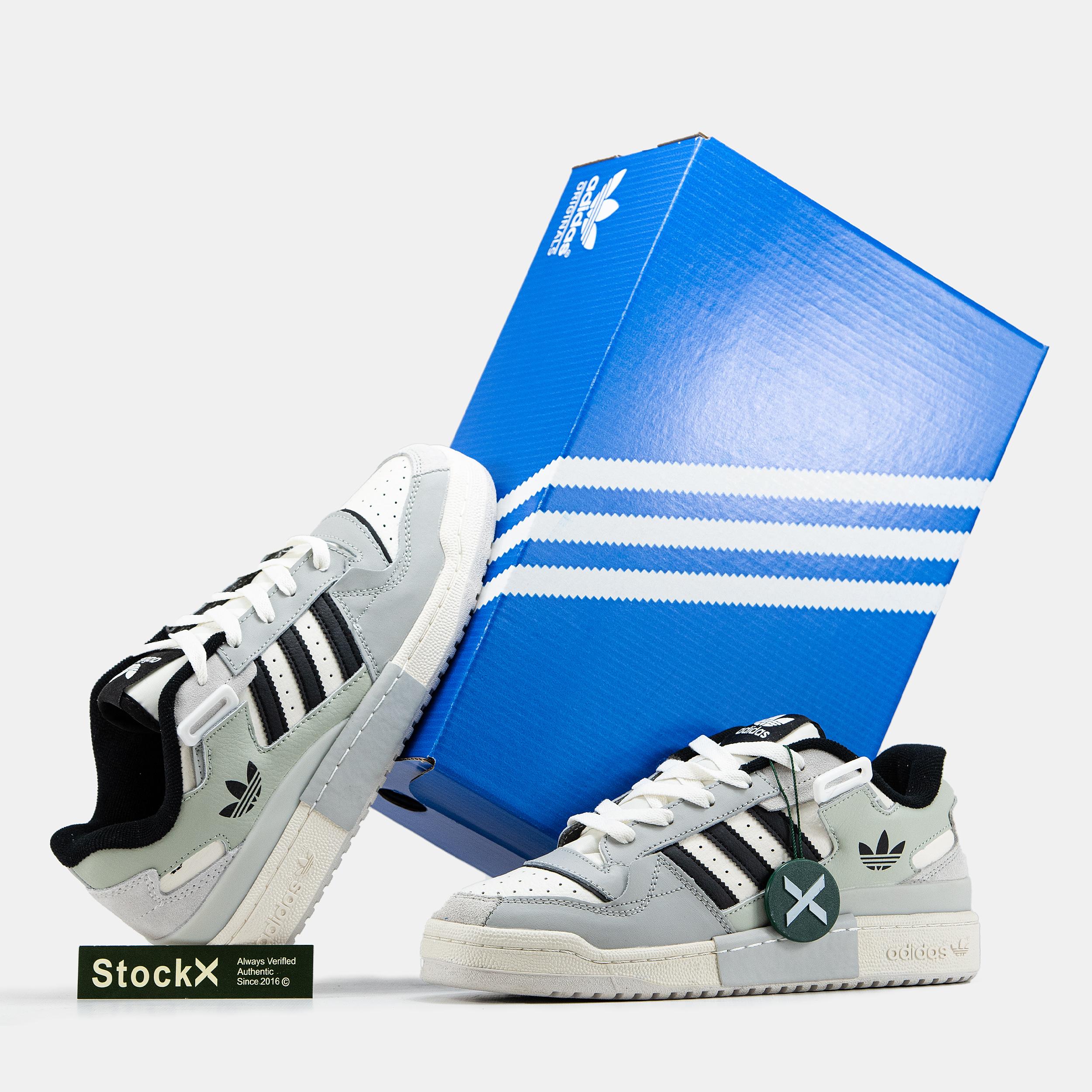 Adidas Forum 84 Low "Grey Mint Black" - изображение 6