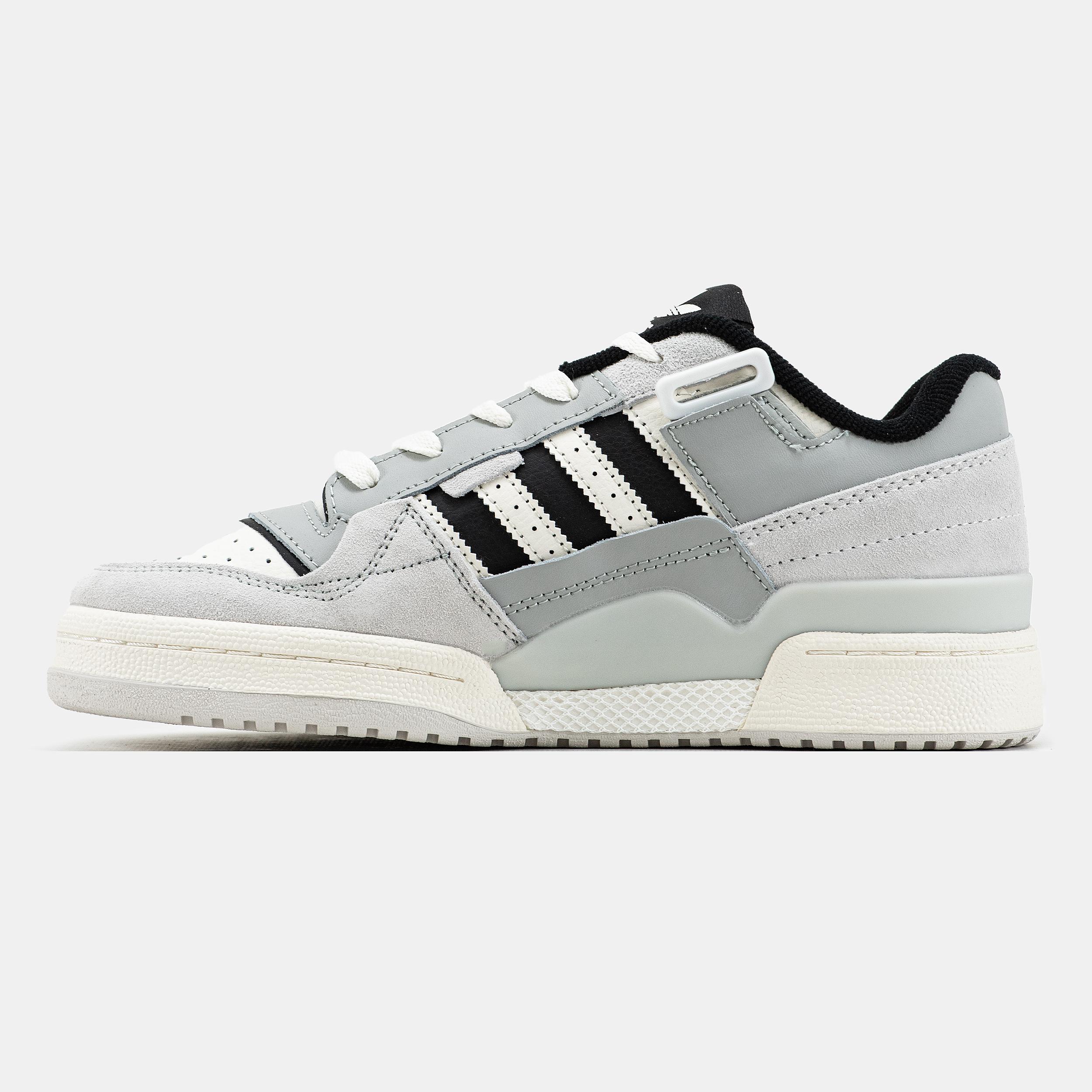 Adidas Forum 84 Low "Grey Mint Black" - изображение 7