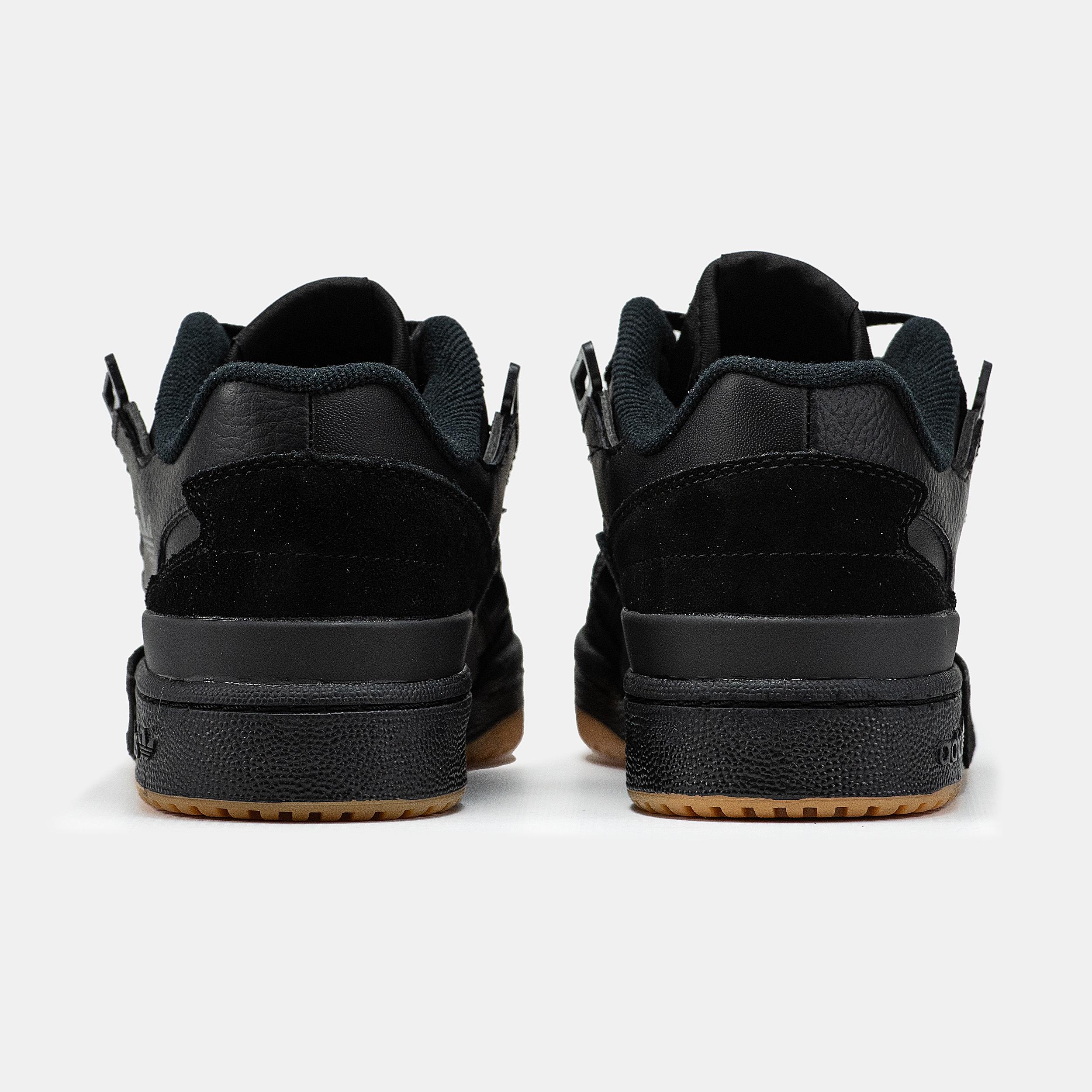 Adidas Forum 84 Low "Triple Black Gum" - изображение 3
