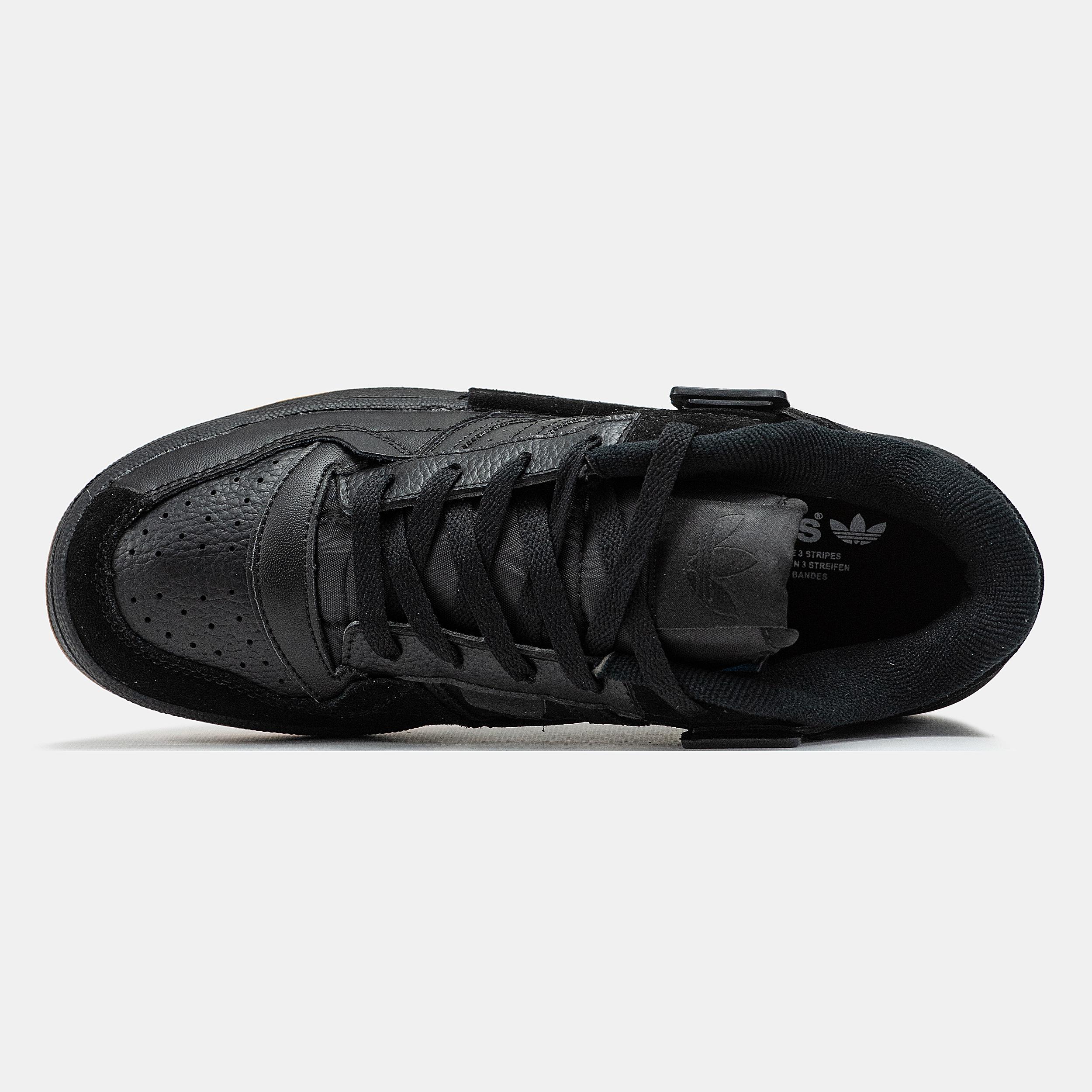 Adidas Forum 84 Low "Triple Black Gum" - изображение 7