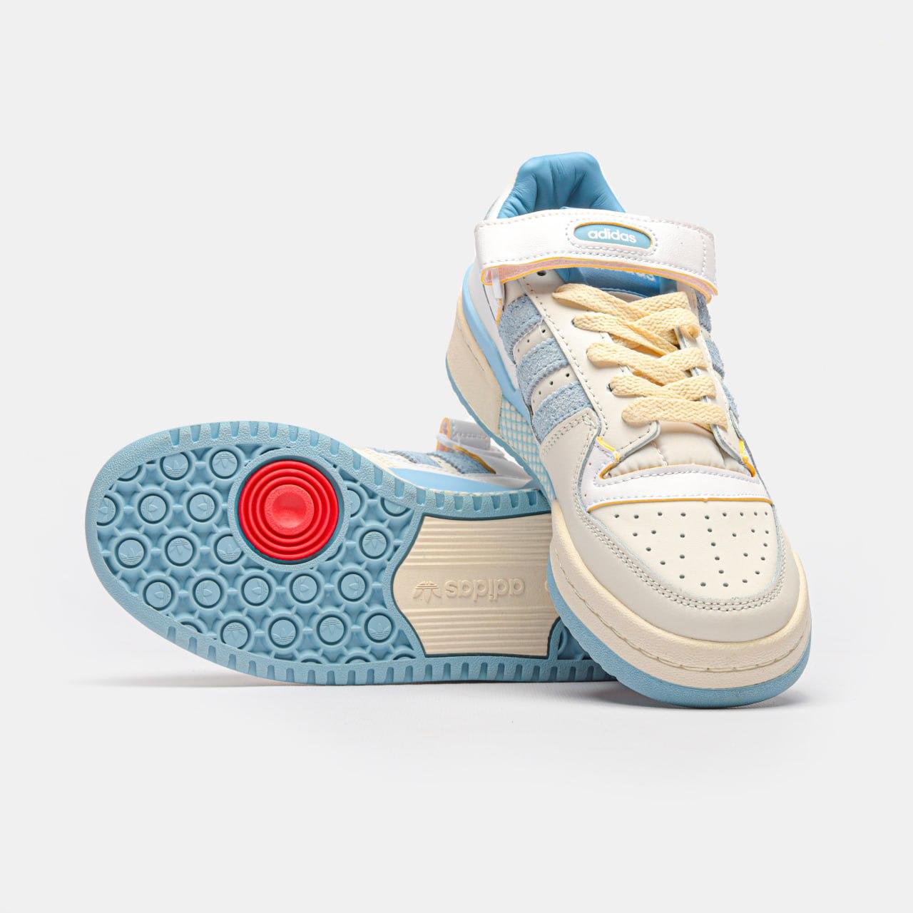 Adidas Forum 84 Low Cream Blue - изображение 3