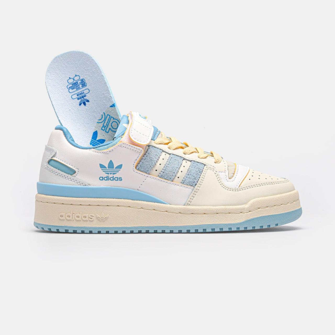 Adidas Forum 84 Low Cream Blue - изображение 5